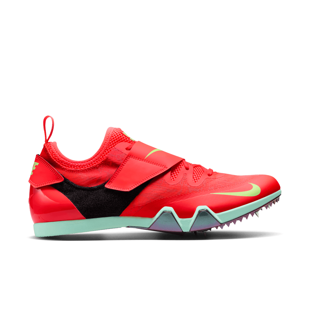 Nike Unisex Pole Vault Elite (600 - Bright Crimson/Washed Coral-Lime Blast)