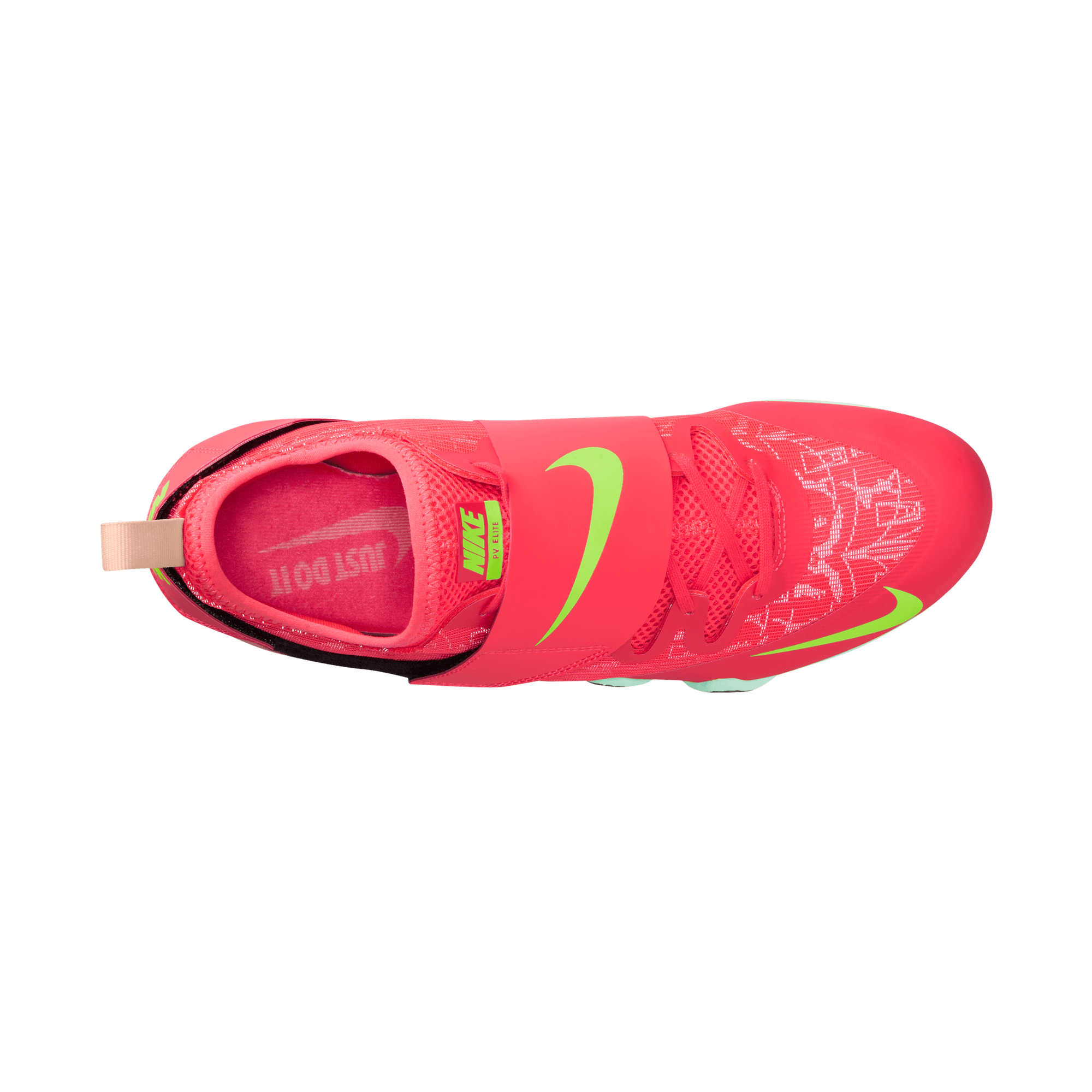 Nike Unisex Pole Vault Elite (600 - Bright Crimson/Washed Coral-Lime Blast)