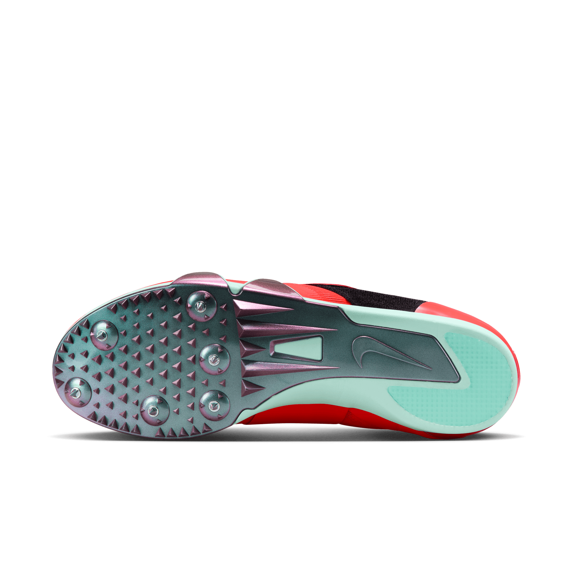 Nike Unisex Pole Vault Elite (600 - Bright Crimson/Washed Coral-Lime Blast)