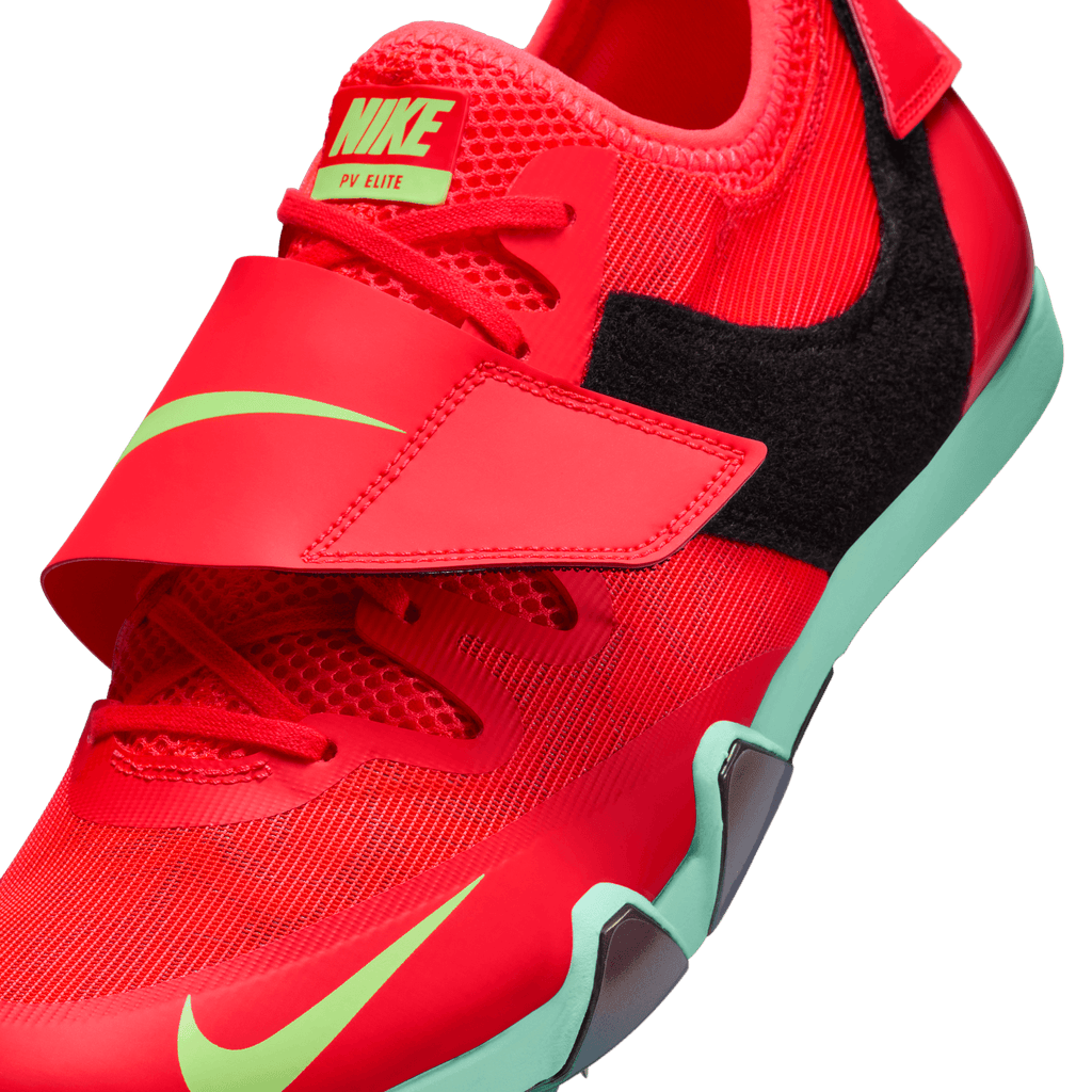 Nike Unisex Pole Vault Elite (600 - Bright Crimson/Washed Coral-Lime Blast)