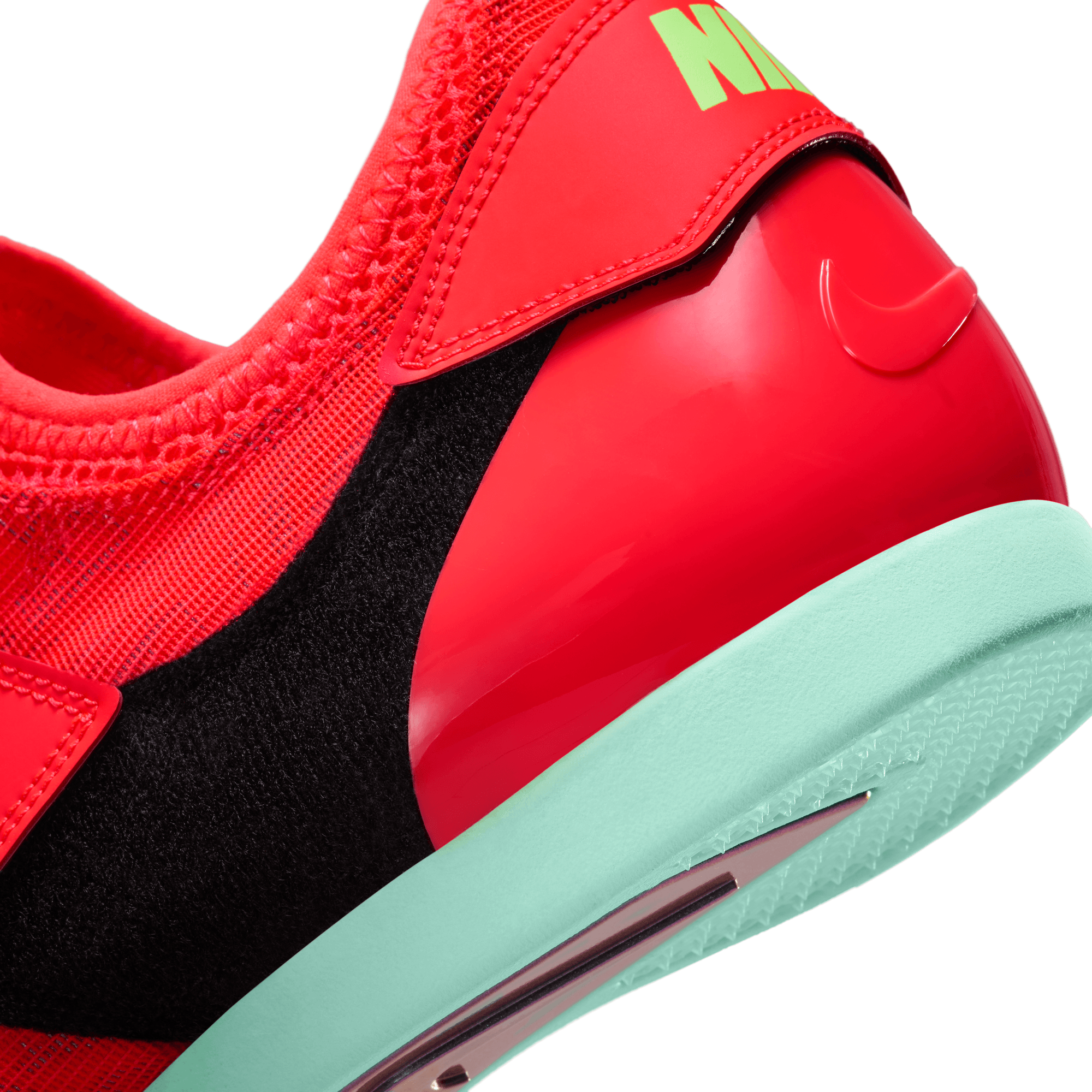 Nike Unisex Pole Vault Elite (600 - Bright Crimson/Washed Coral-Lime Blast)