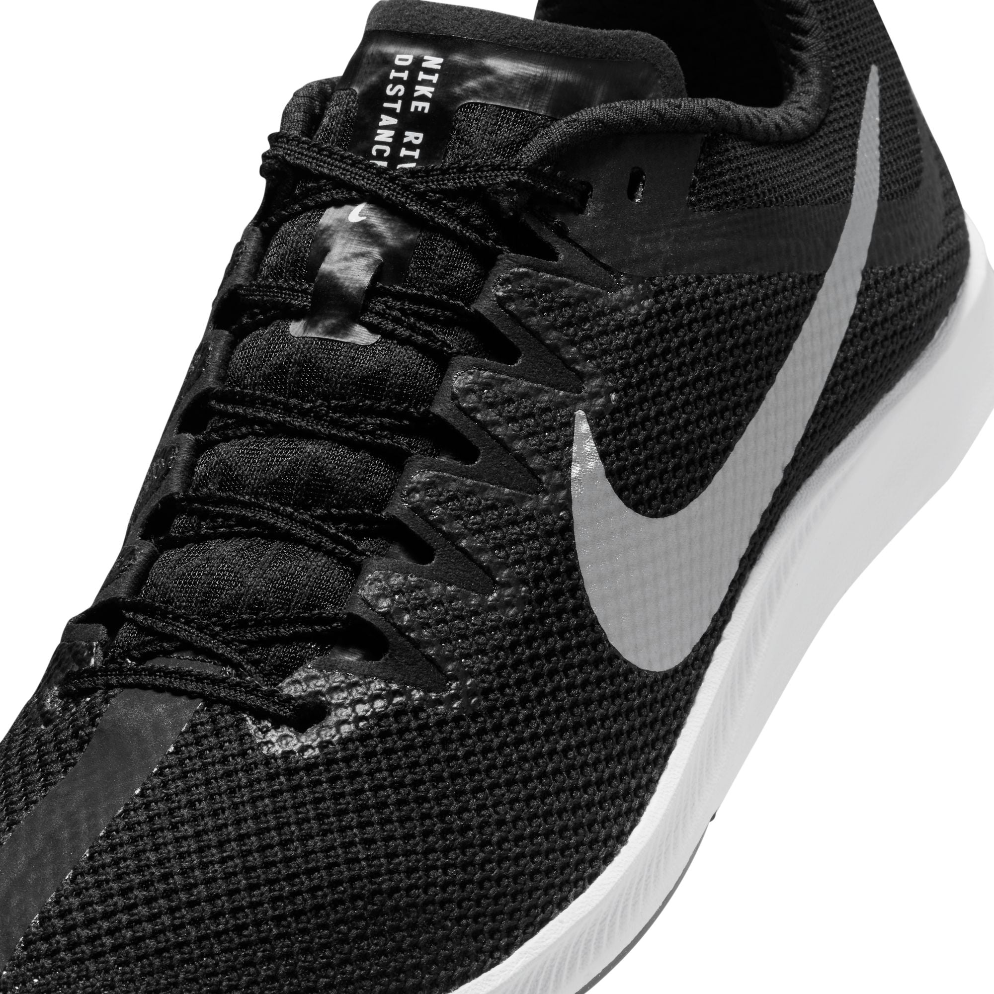 Nike Unisex Zoom Rival Distance (001 - Black/Metallic Silver-Black)