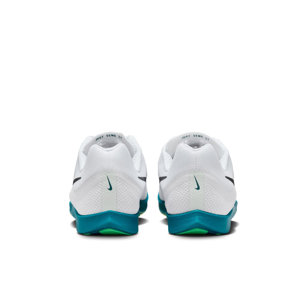 Nike Unisex Zoom Rival Distance (102 - White/Black-Bright Spruce-Vapor Green)