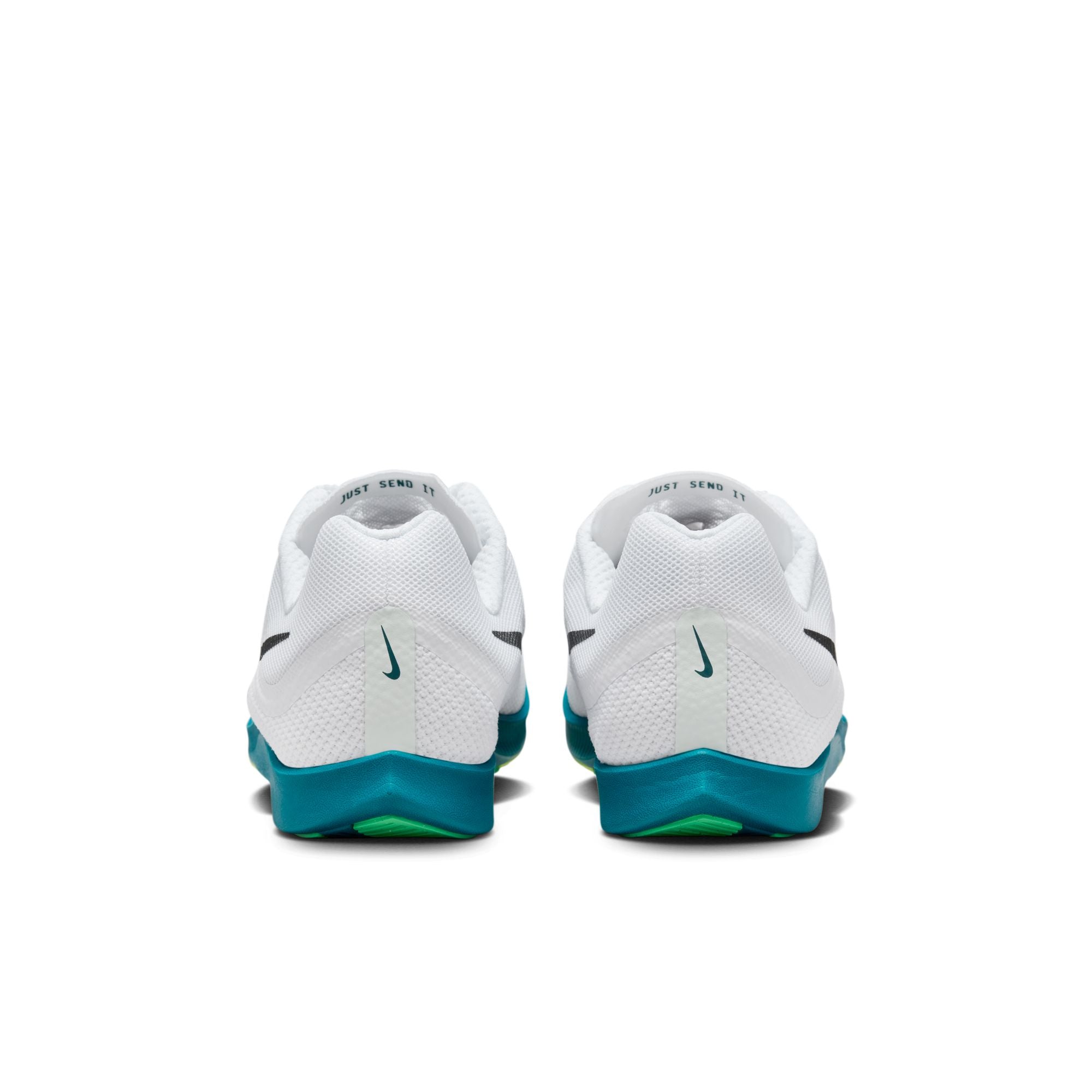 Nike Unisex Zoom Rival Distance (102 - White/Black-Bright Spruce-Vapor Green)
