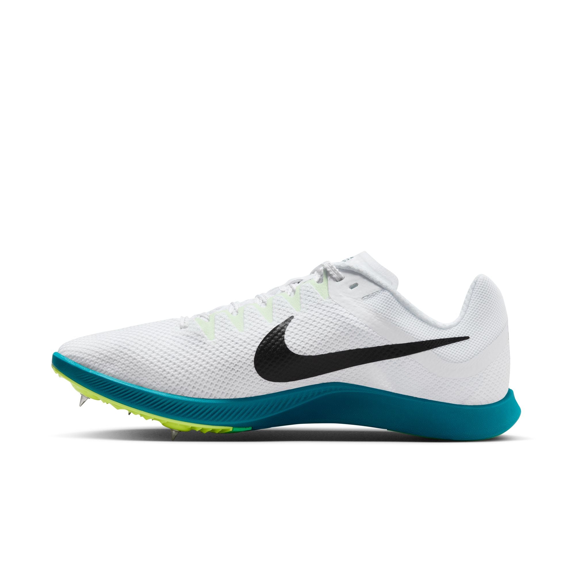 Nike Unisex Zoom Rival Distance (102 - White/Black-Bright Spruce-Vapor Green)