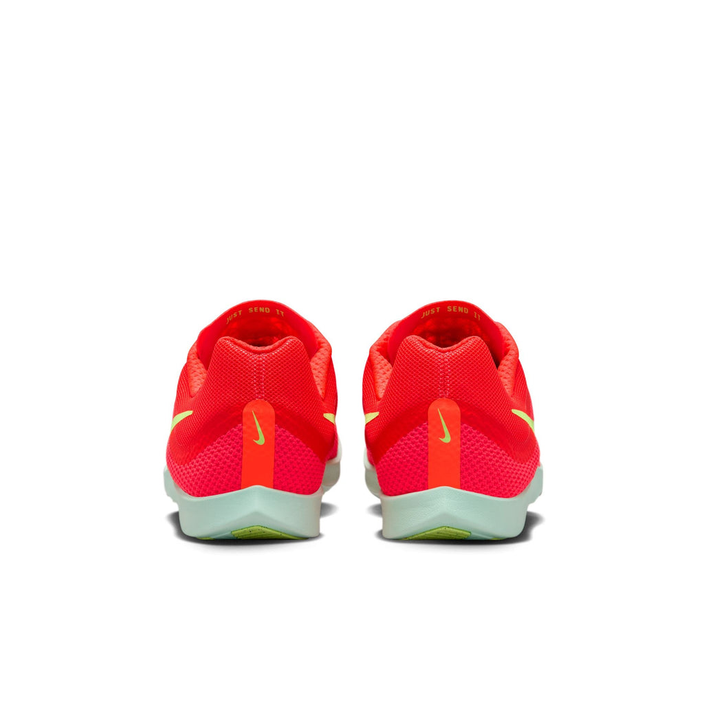 Nike Unisex Zoom Rival Distance (600 - Bright Crimson/Washed Coral-Barely Volt)