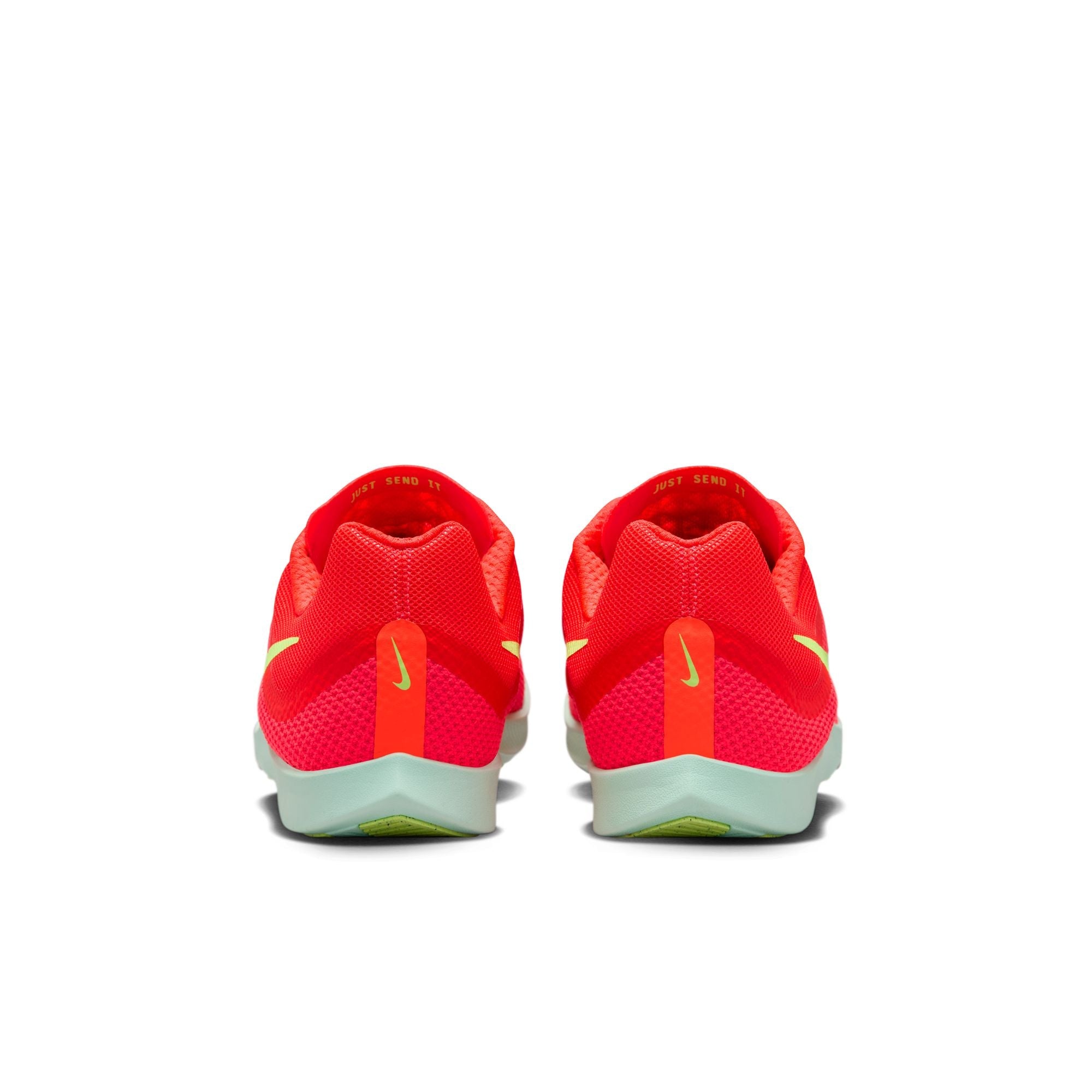 Nike Unisex Zoom Rival Distance (600 - Bright Crimson/Washed Coral-Barely Volt)