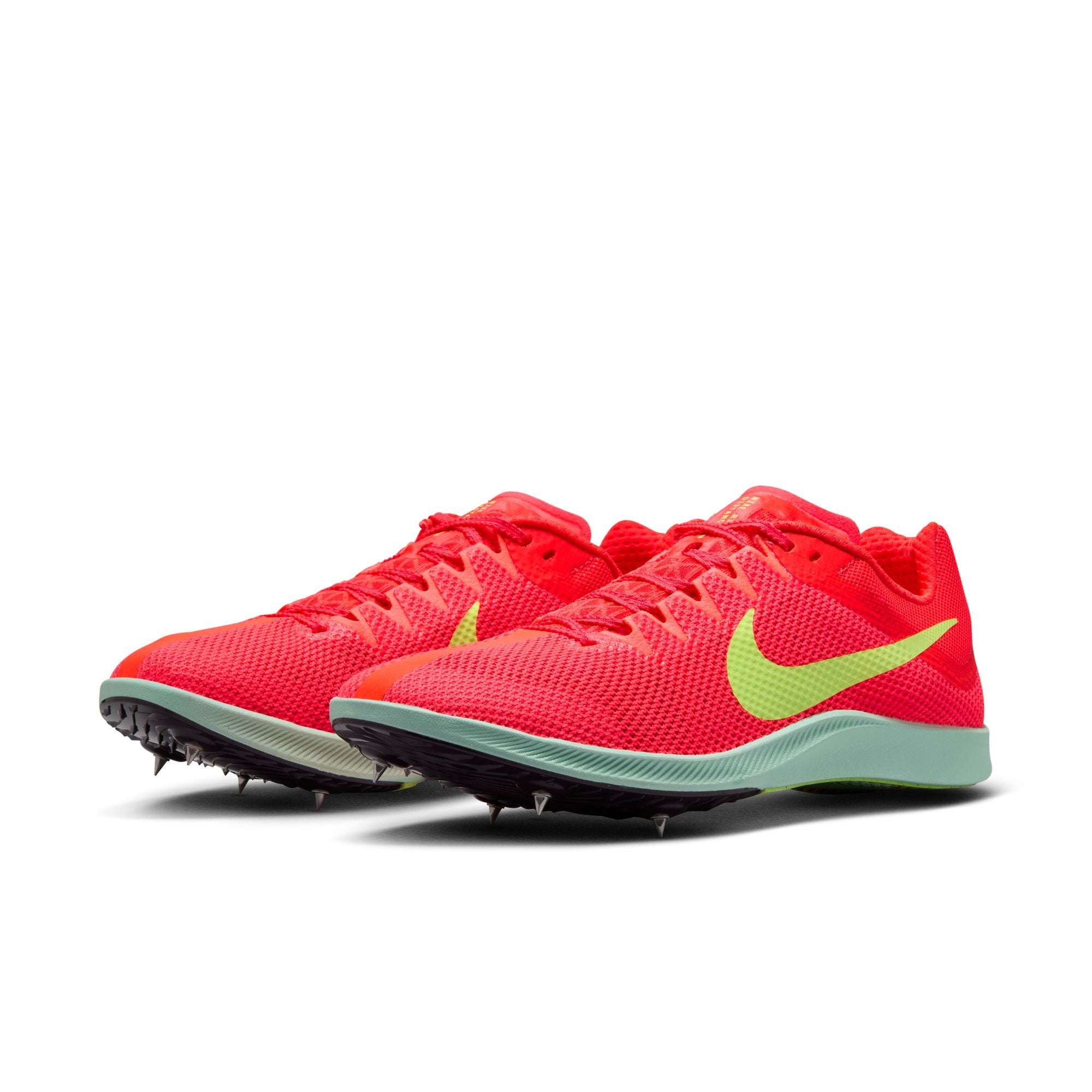 Nike Unisex Zoom Rival Distance (600 - Bright Crimson/Washed Coral-Barely Volt)