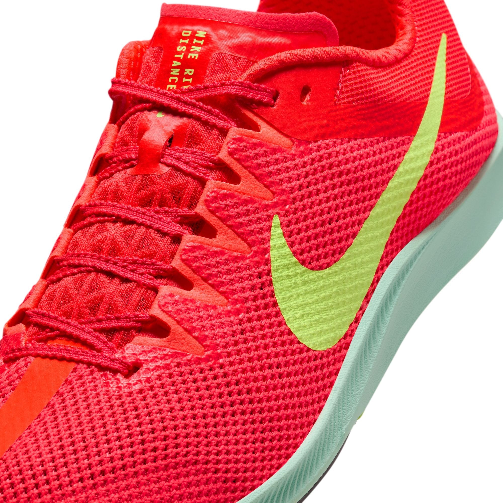 Nike Unisex Zoom Rival Distance (600 - Bright Crimson/Washed Coral-Barely Volt)