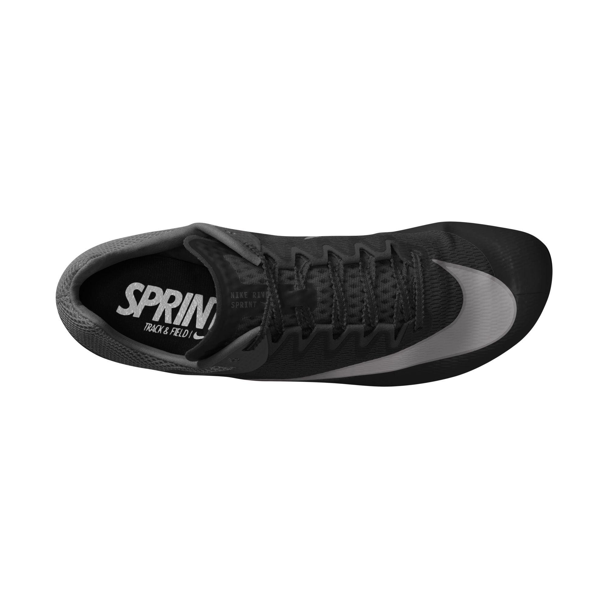 Nike Unisex Zoom Rival Sprint (001 - Black/Metallic Silver-Black)