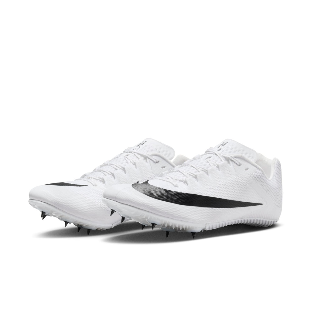 Nike Unisex Zoom Rival Sprint (100 - White/Black-Metallic Silver)