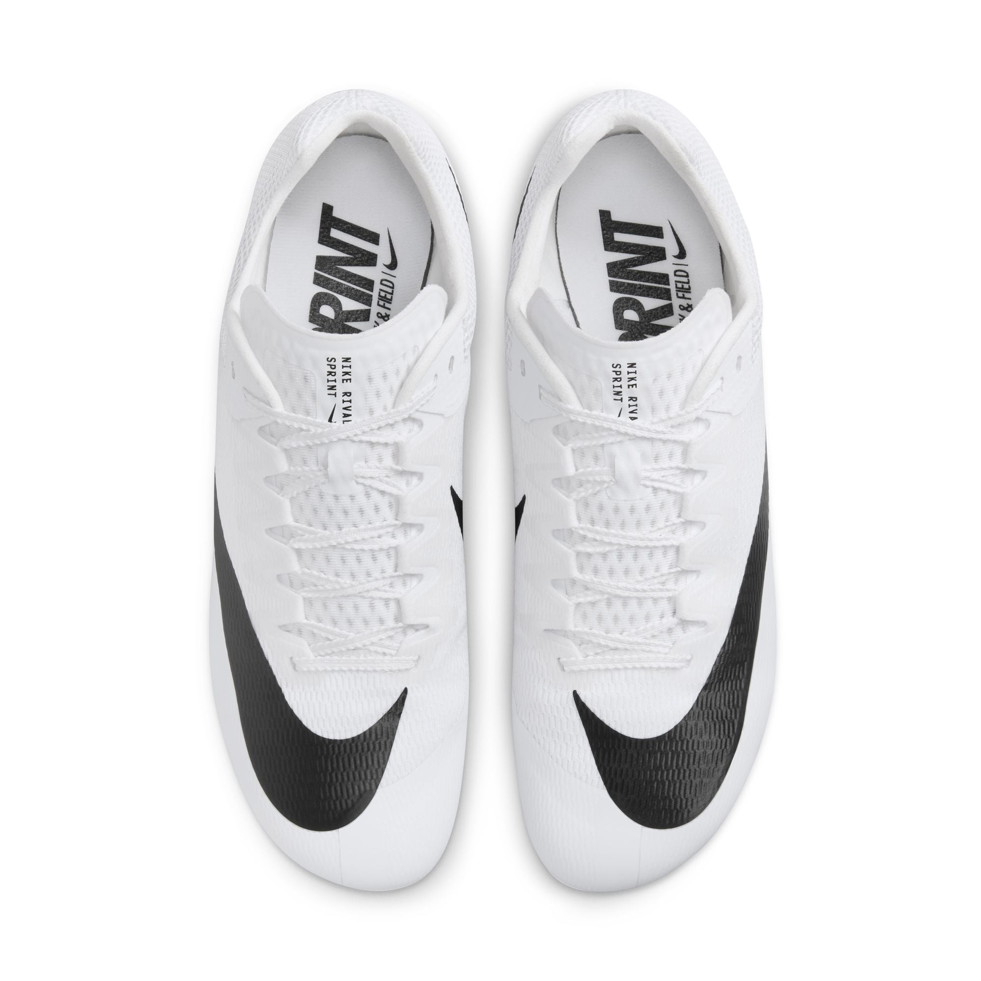Nike Unisex Zoom Rival Sprint (100 - White/Black-Metallic Silver)