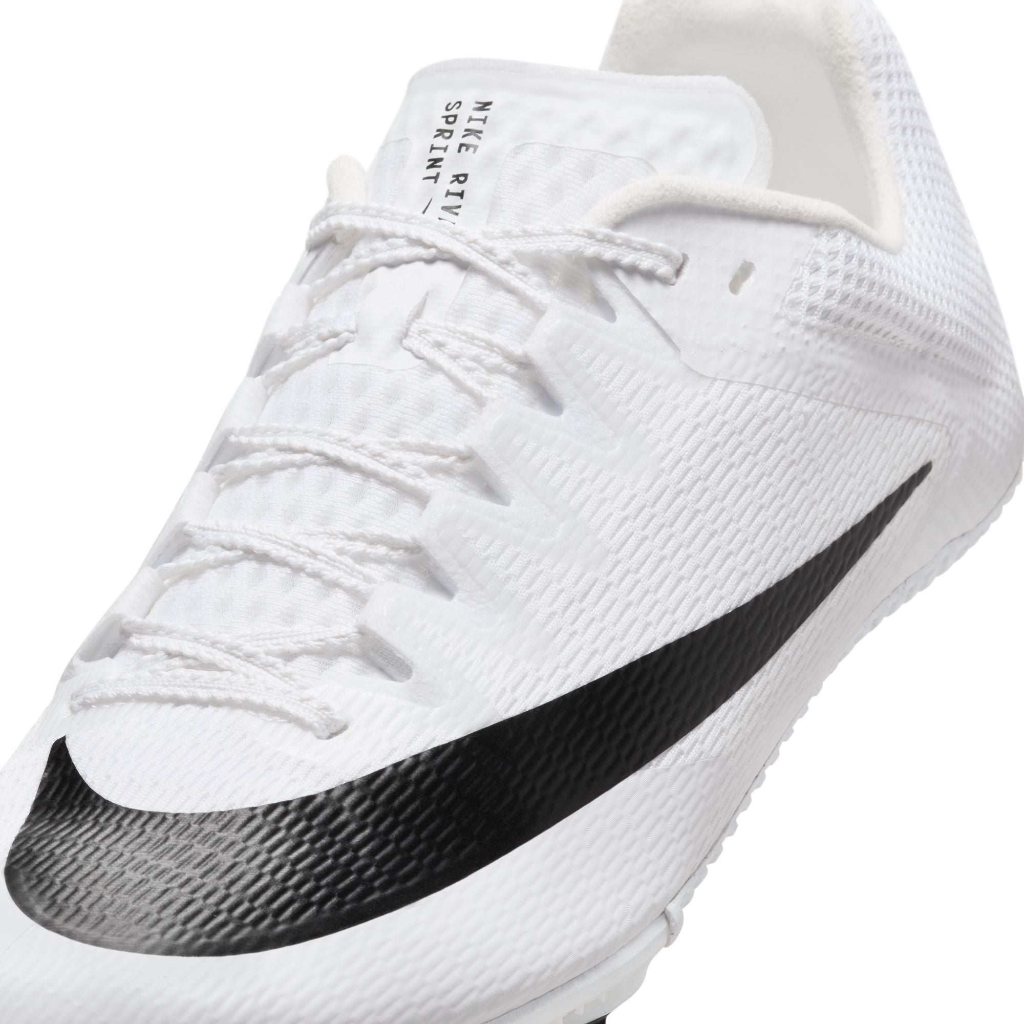 Nike Unisex Zoom Rival Sprint (100 - White/Black-Metallic Silver)