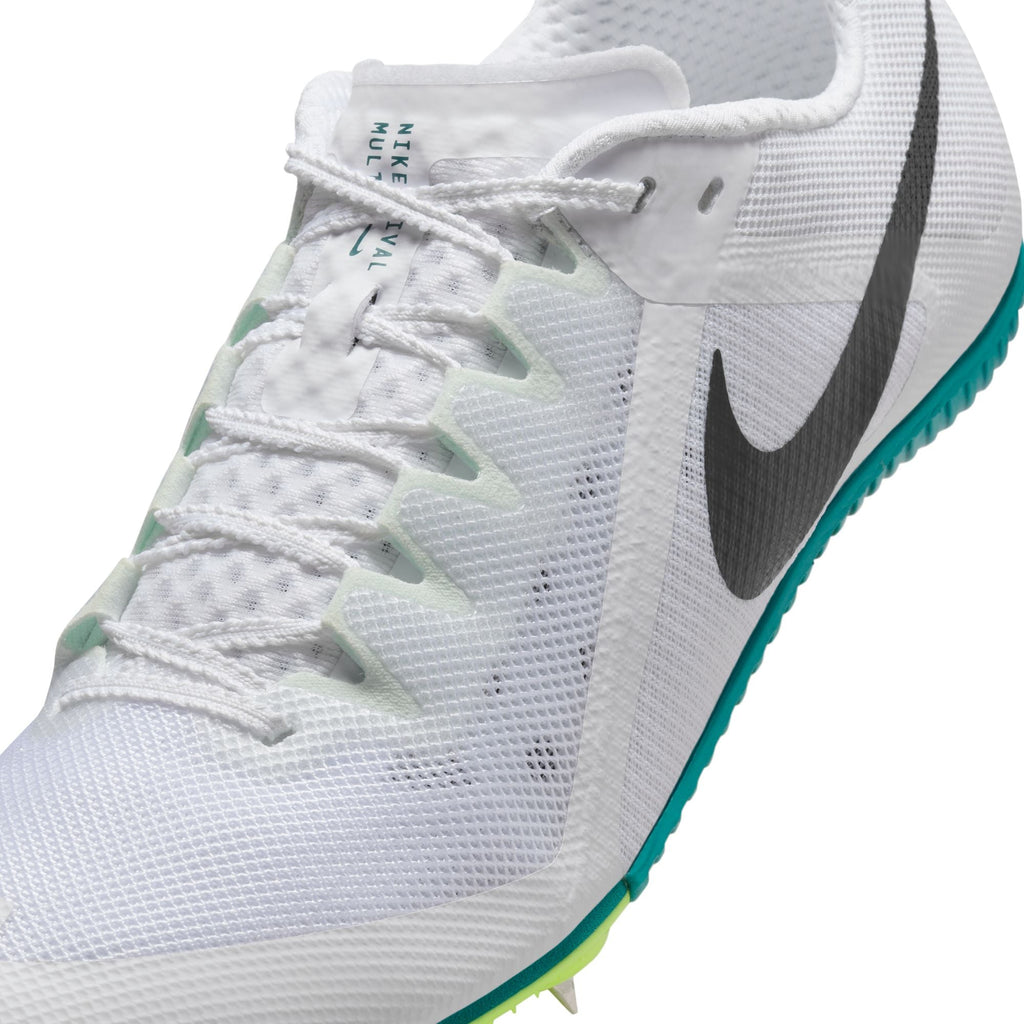 Nike Unisex Zoom Rival Multi-Event (102 - White/Black-Bright Spruce-Vapor Green)