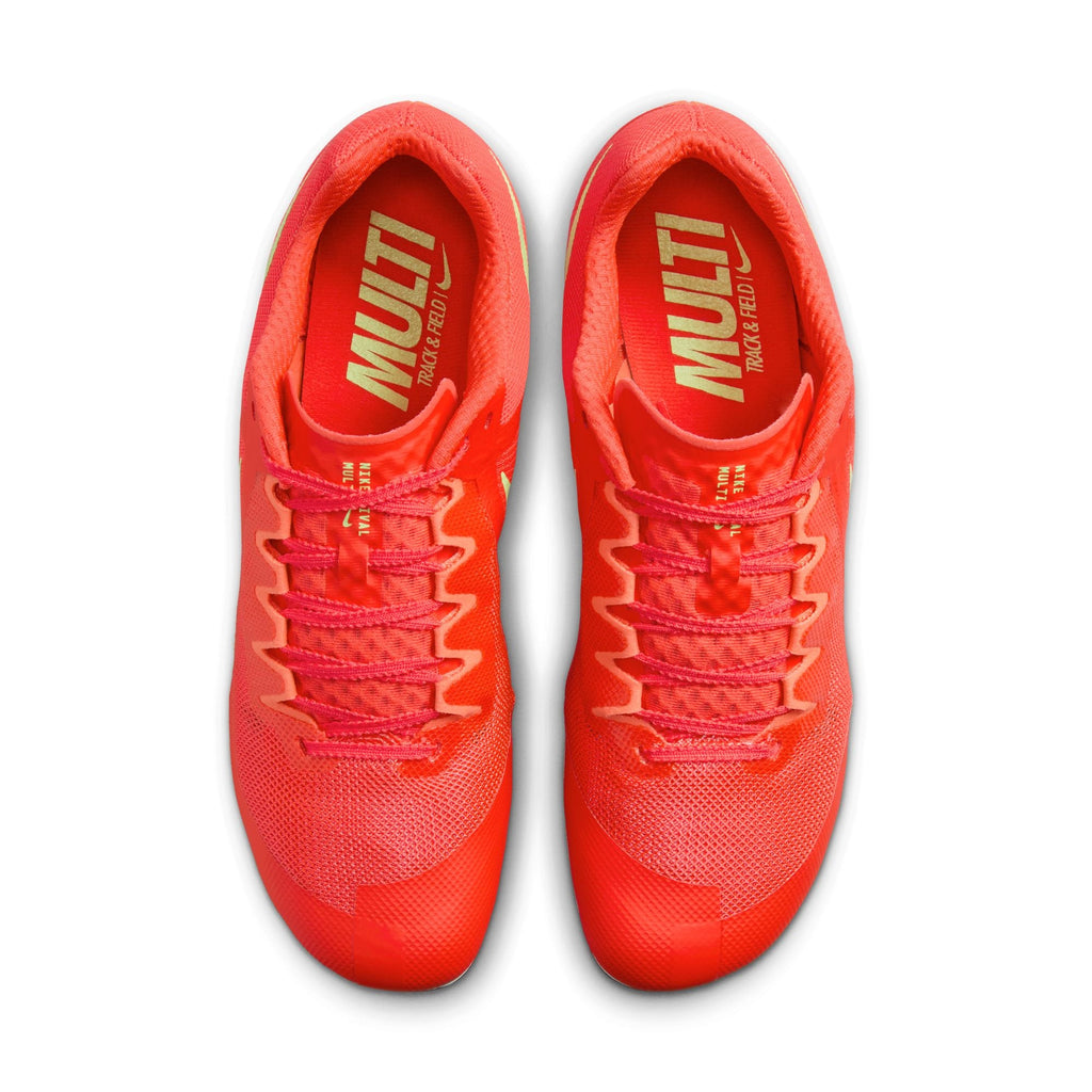 Nike Unisex Zoom Rival Multi-Event (600 - Bright Crimson/Washed Coral-Lime Blast)
