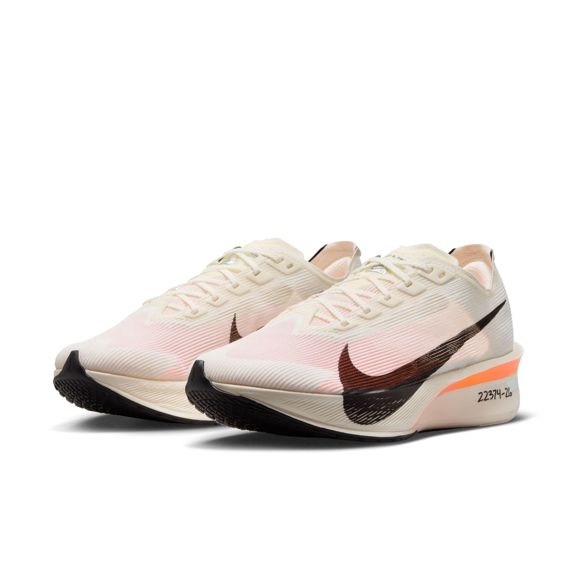 Nike Women’s Vaporfly 4 Proto (100 - Sail/Black-Total Orange-White)