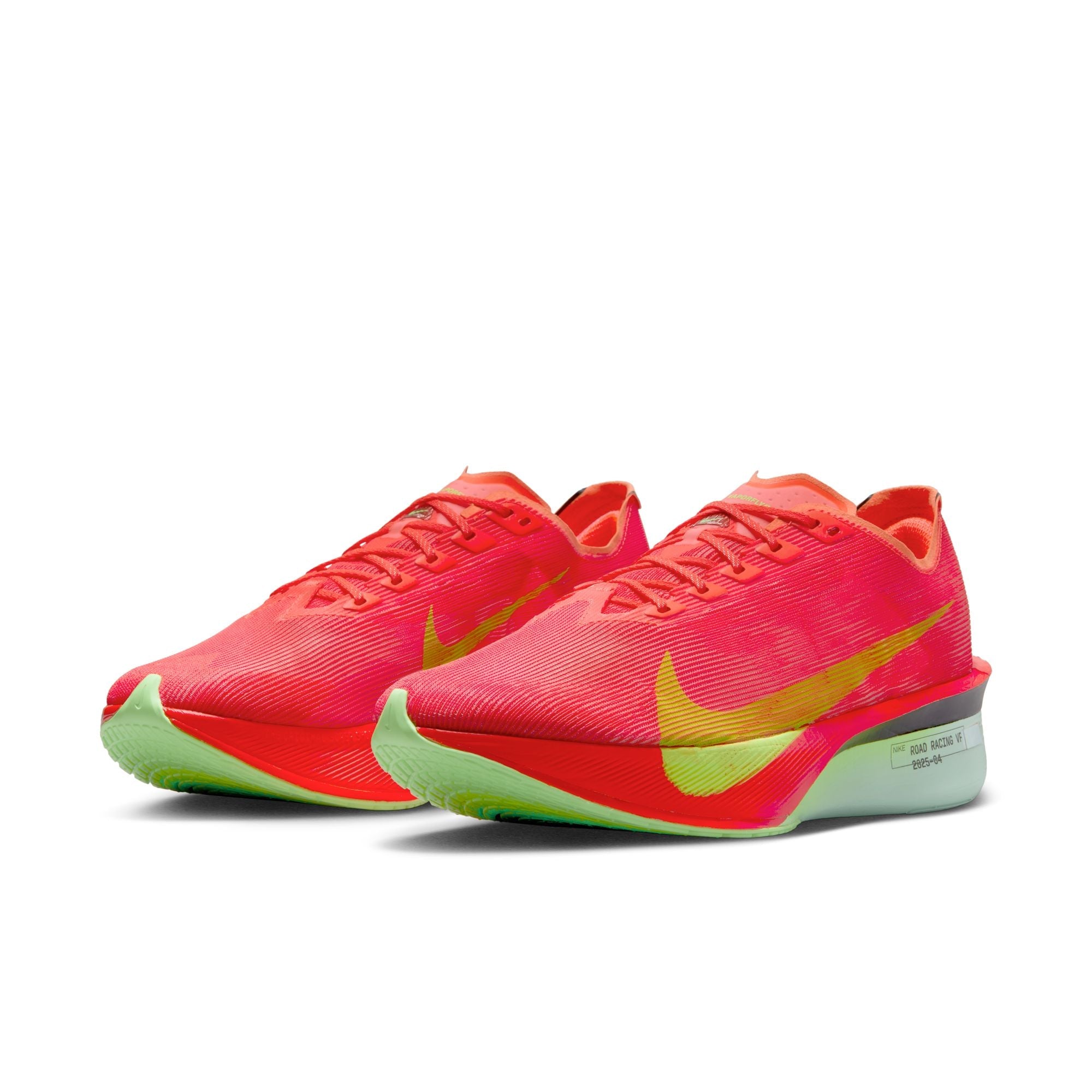 Nike Men’s Vaporfly 4 (600 - Bright Crimson/Lime Blast-Mint Foam)