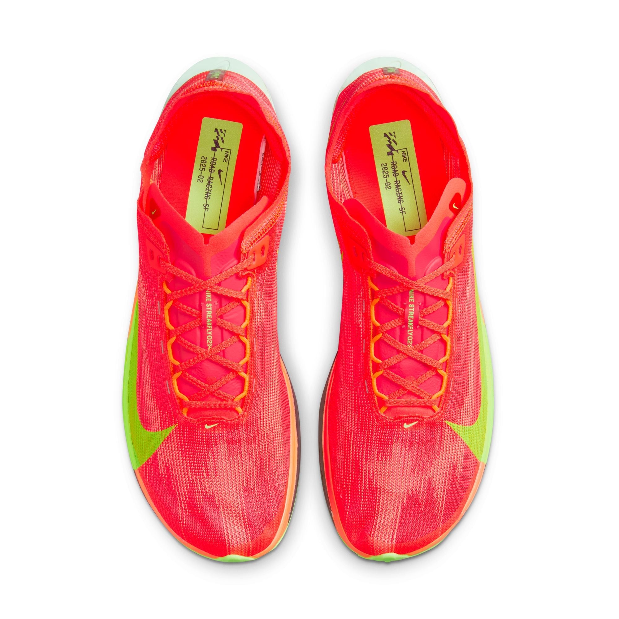 Nike Unisex Streakfly 2 (600 - Bright Crimson/Lime Blast-Hyper Orange)