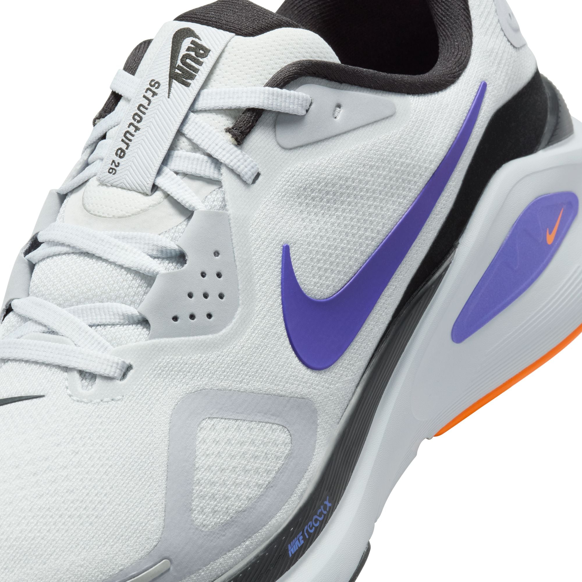 Nike Men’s Structure 26 (004 - Pure Platinum/Persian Violet-Wolf Grey)