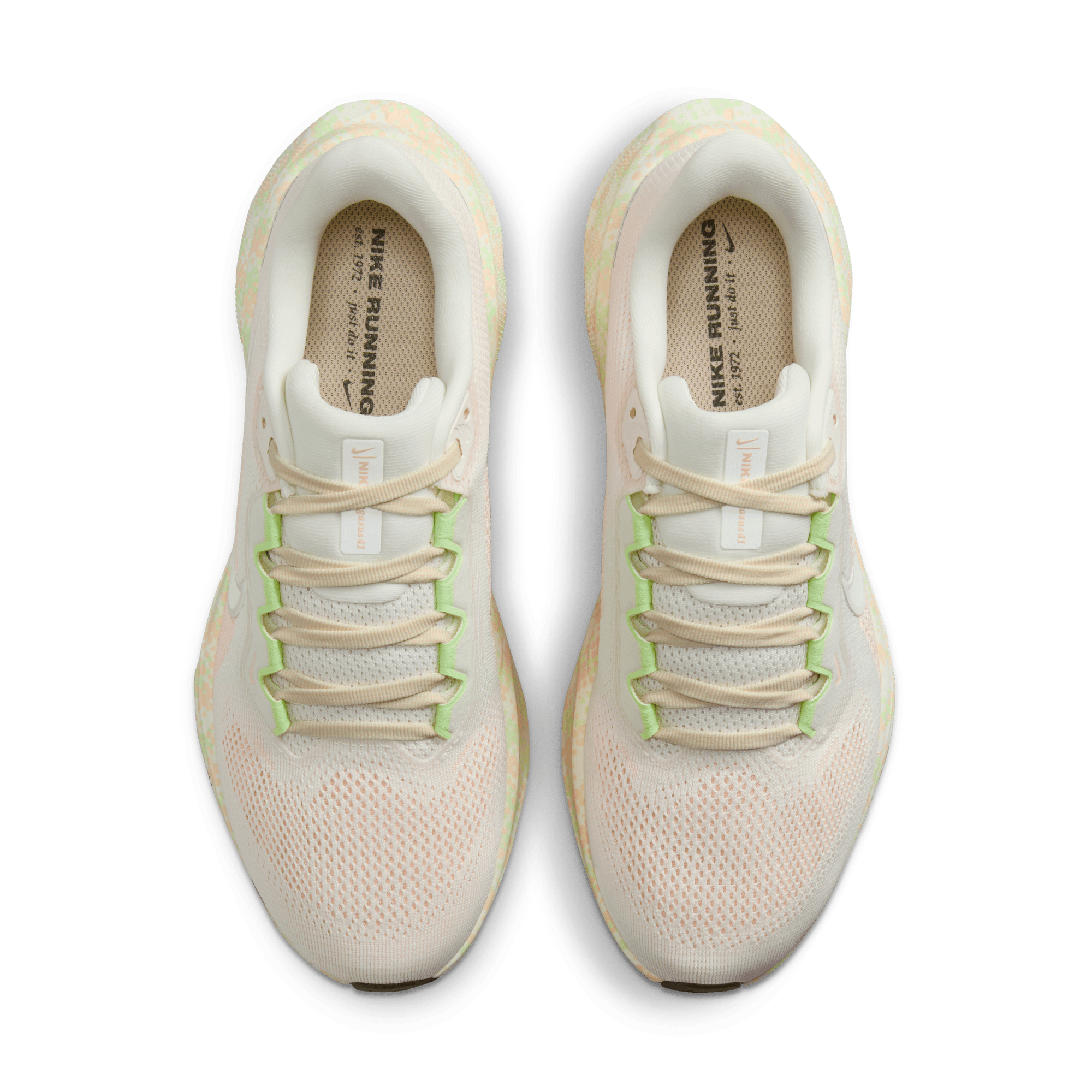 Nike Women's Pegasus 41 (133 - Sail/Sail-Crimson Tint-Vapor Green)