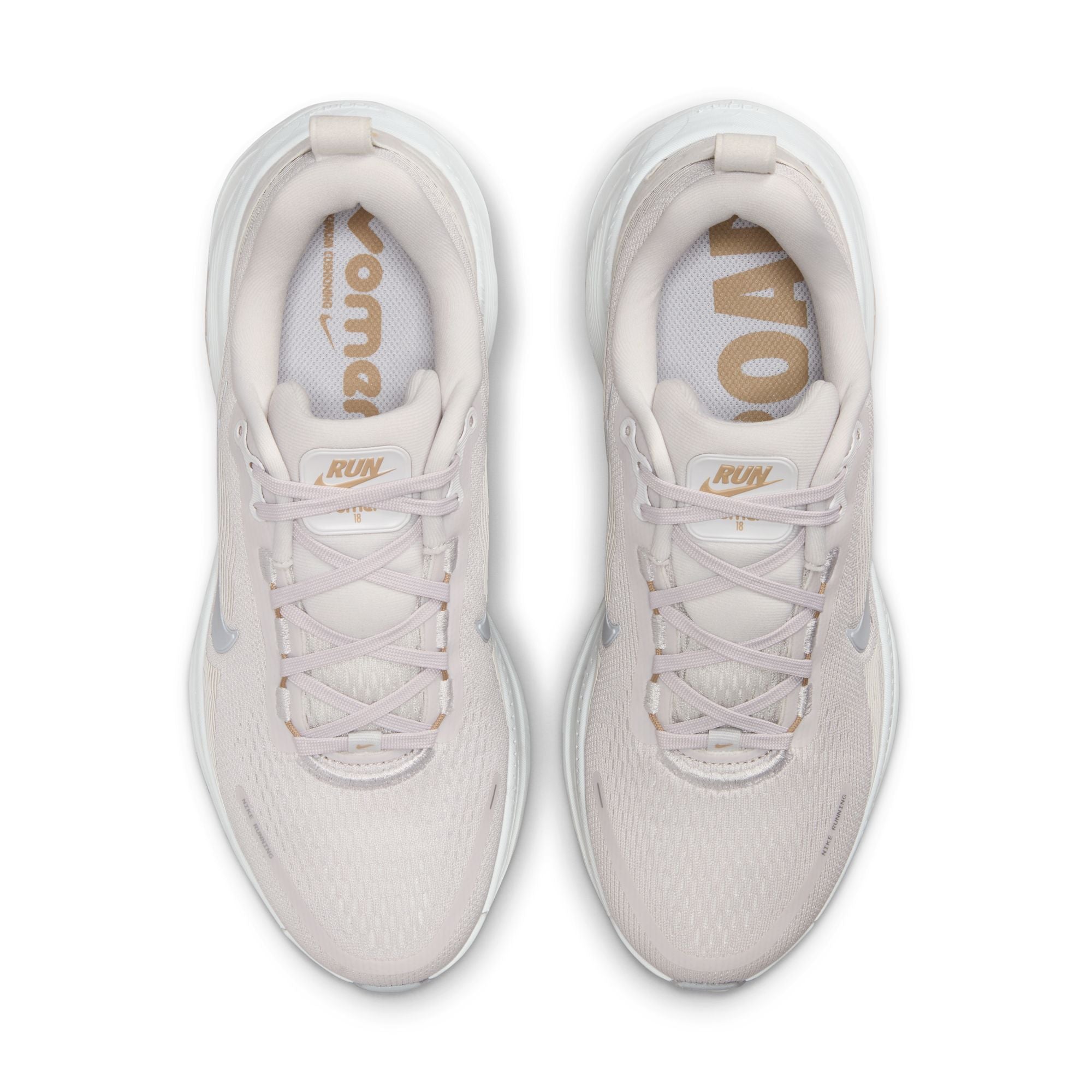 Nike Women's Vomero 18 (007 - Vast Grey/Wolf Grey-Summit White-Hemp)