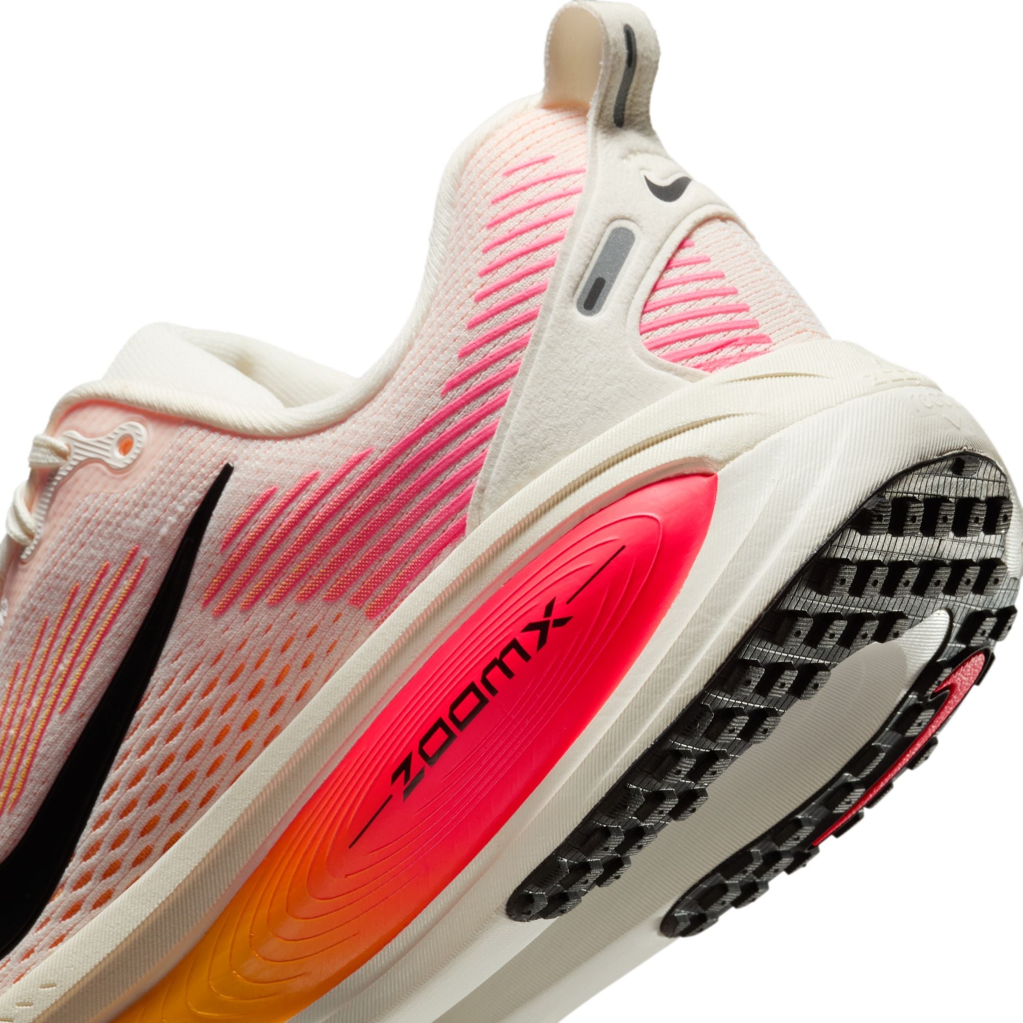 Nike Women's Vomero 18 (100 - Sail/Black-Bright Crimson-Laser Orange)