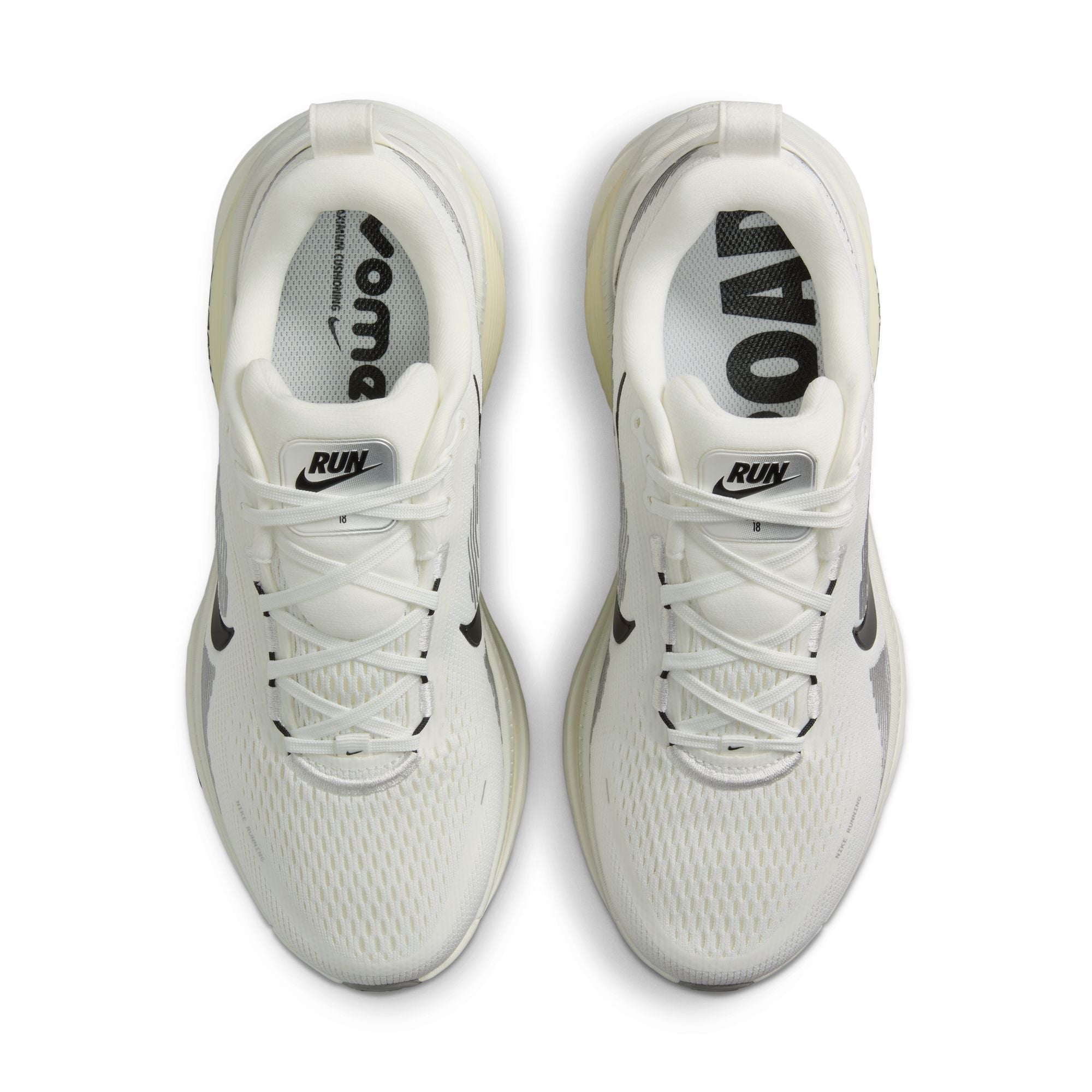 Nike Women's Vomero 18 (101 - Summit White/Black-Coconut Milk)