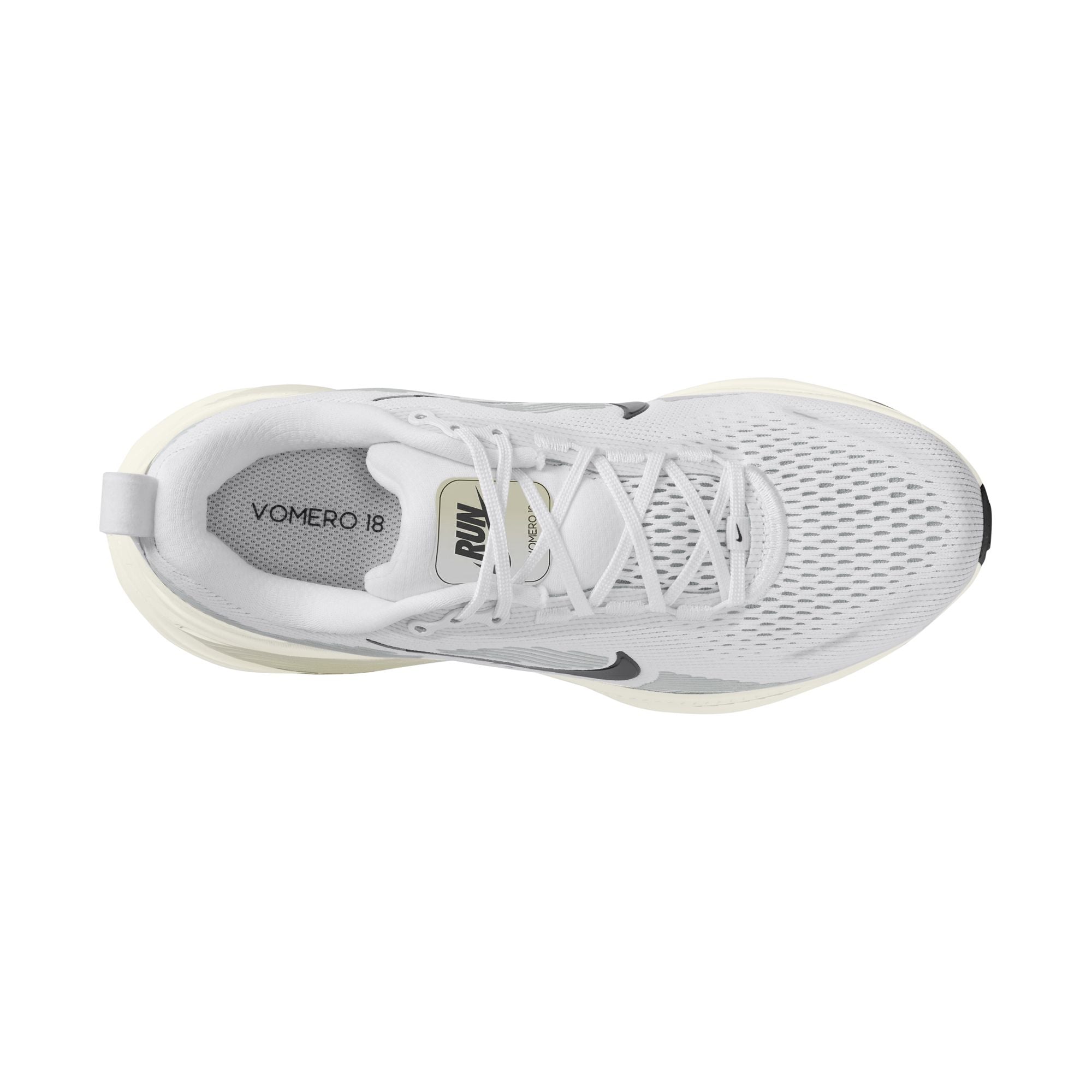 Nike Women's Vomero 18 (101 - Summit White/Black-Coconut Milk)