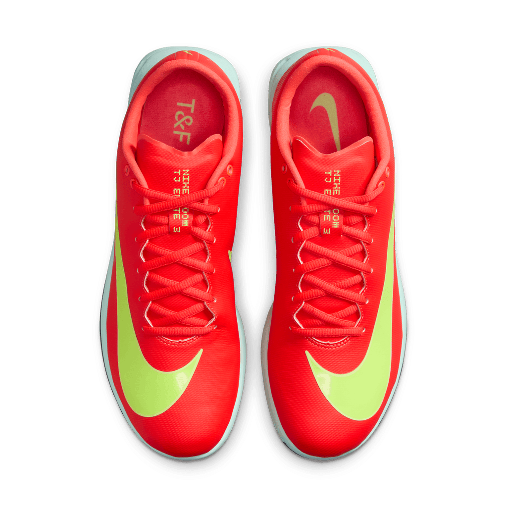 Nike Unisex Triple Jump Elite 3 (600 - Bright Crimson/Lime Blast-Mint Foam)
