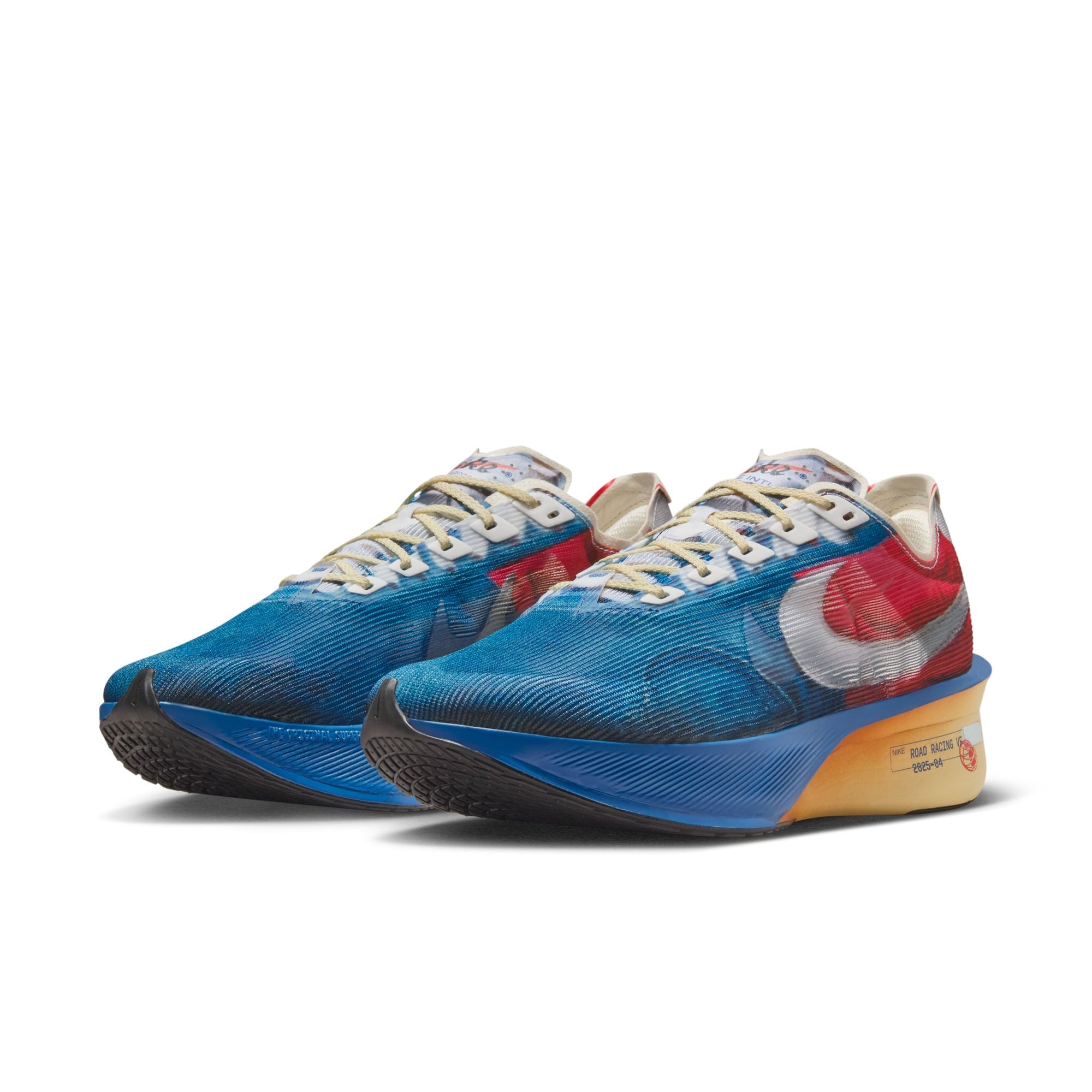 Nike Men’s Vaporfly 4 (999 - Multi-Color/Clear-Mountain Blue-Fire Red)
