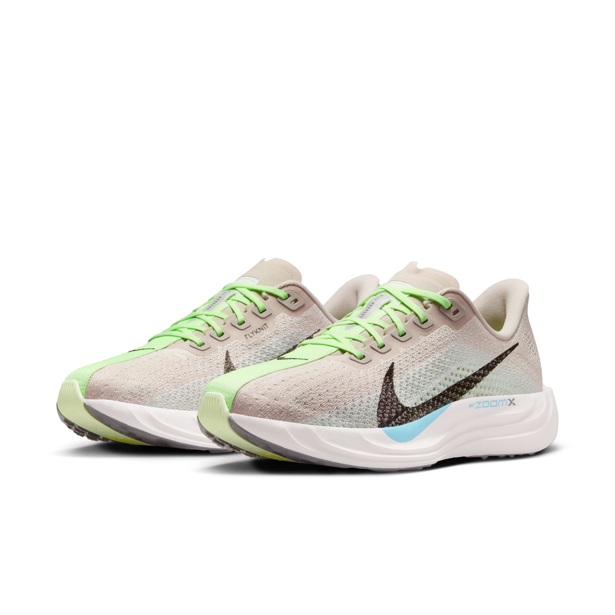 Nike Women’s Pegasus Plus (602 - Silt Red/Black-Barely Volt-Platinum Tint)