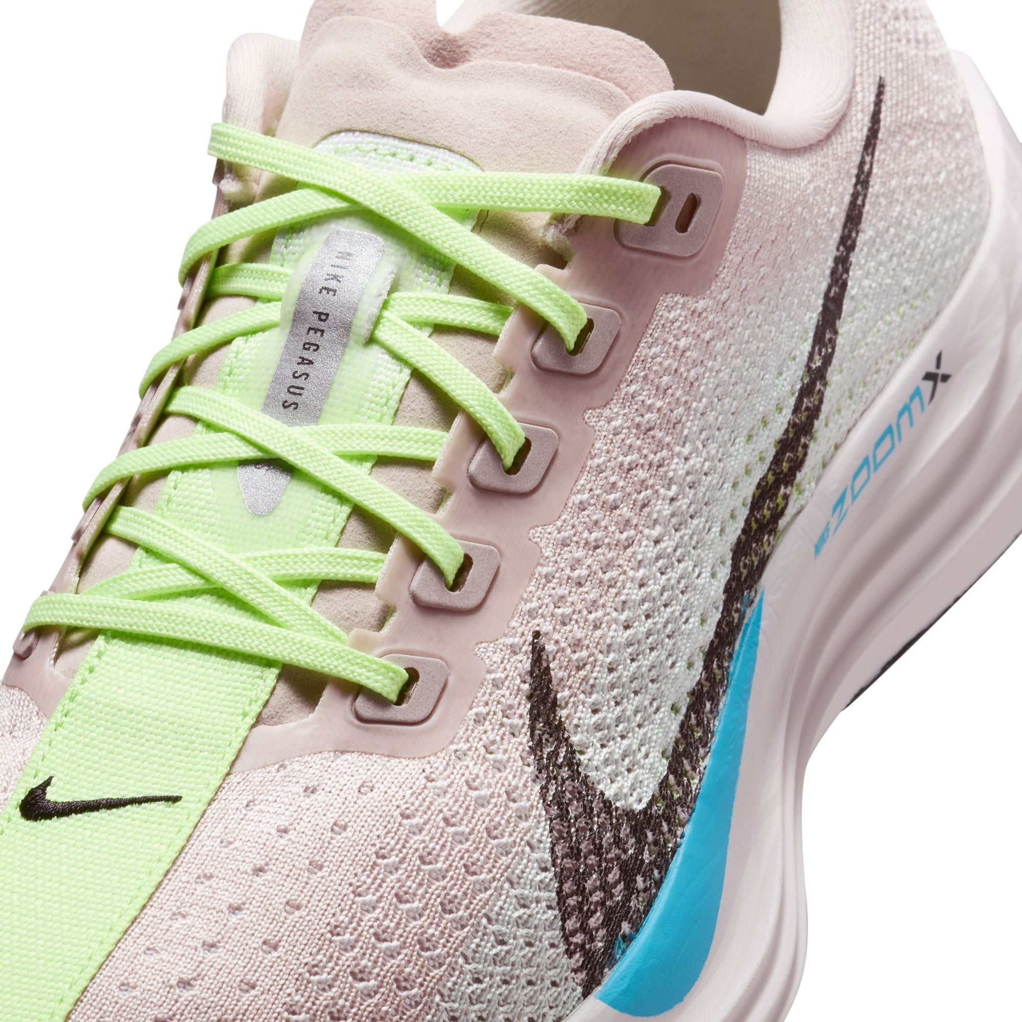 Nike Women’s Pegasus Plus (602 - Silt Red/Black-Barely Volt-Platinum Tint)