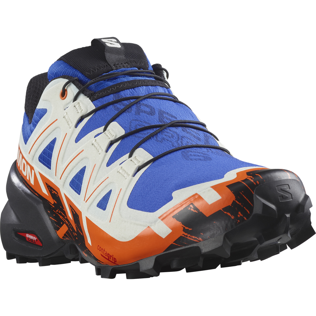 Salomon Men's Speedcross 6 (Lapis Blue/Black/Scarlet Ibis)