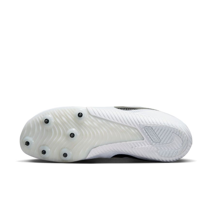 Nike Unisex Zoom Rival Multi (100 - White/Black/Metallic Silver)