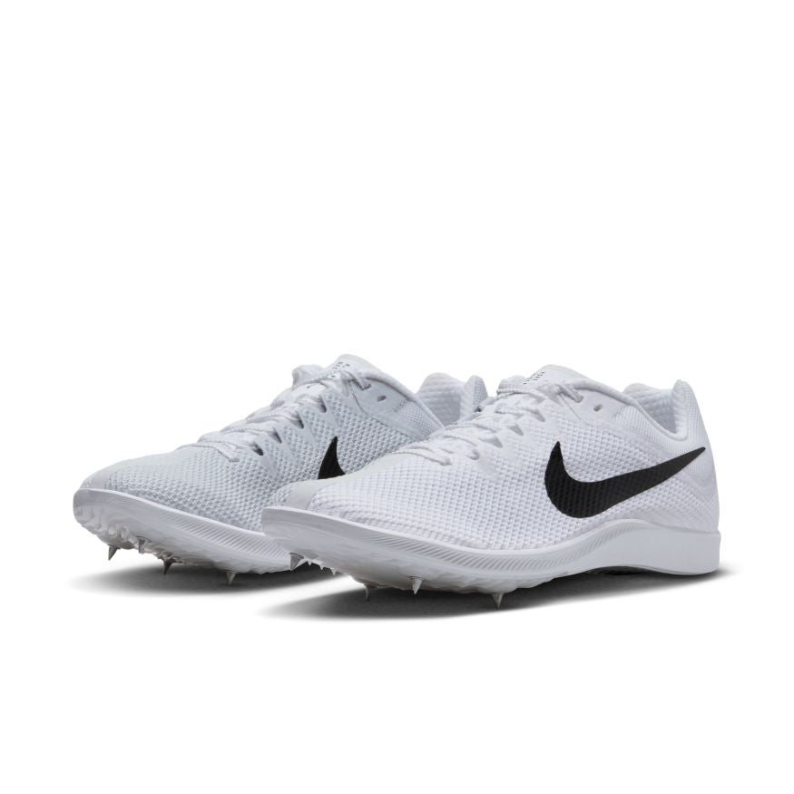 Nike Unisex Zoom Rival Distance (100 - White/Black/Metallic Silver)