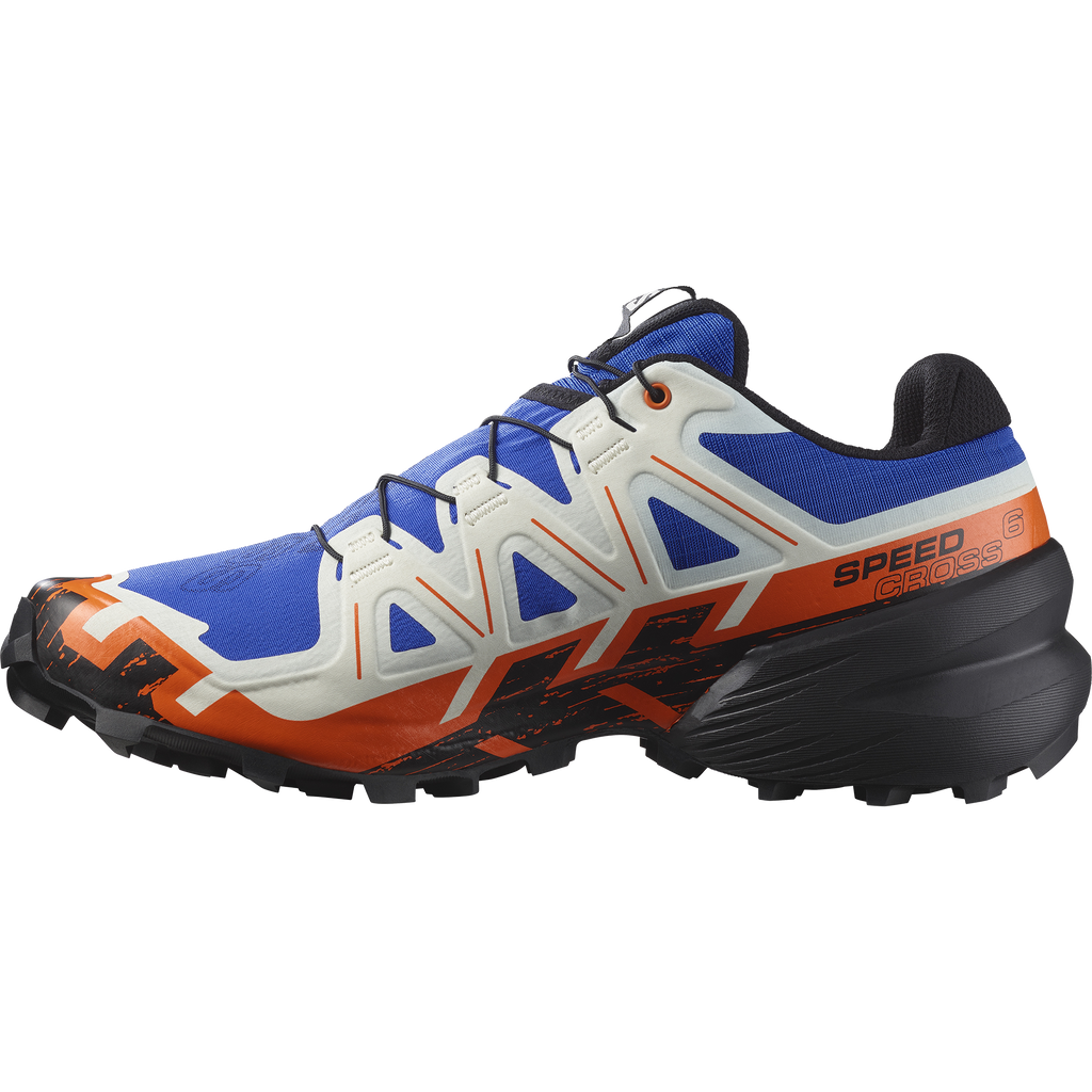 Salomon Men's Speedcross 6 (Lapis Blue/Black/Scarlet Ibis)