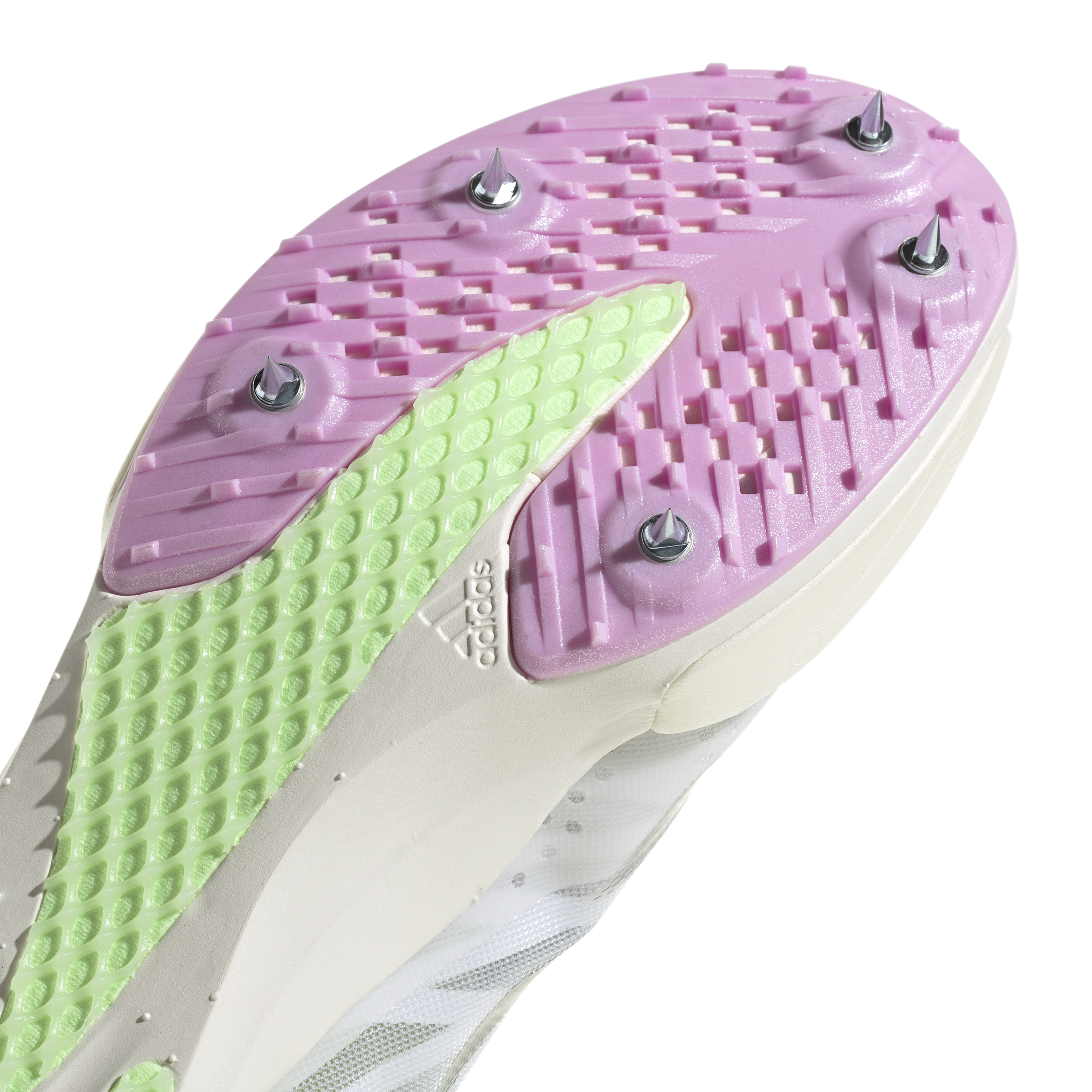 ADIDAS Unisex Adizero Ambition (Cloud White/Core Black/Green Spark)