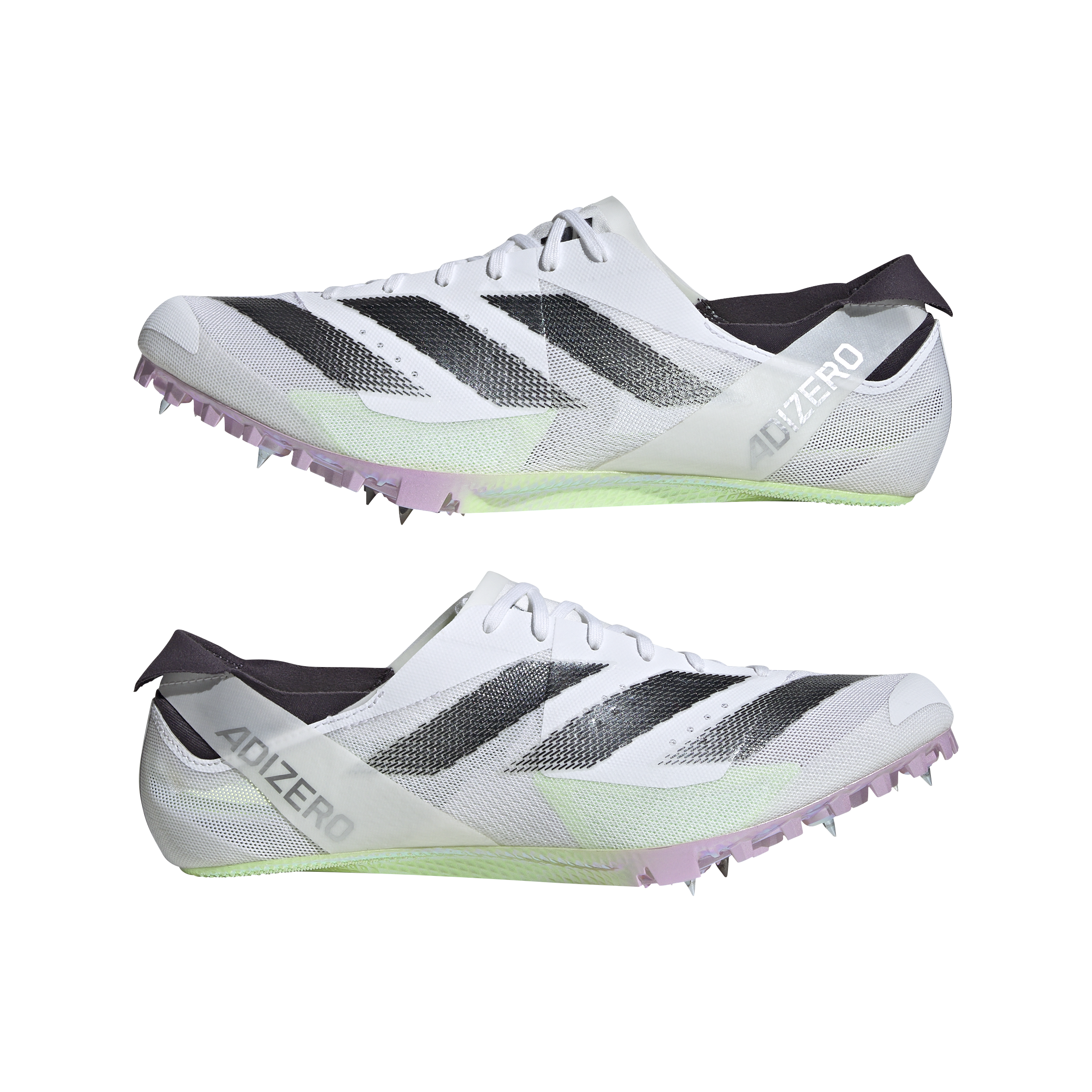ADIDAS Unisex Adizero Finesse (Cloud White/Core Black/Green Spark)