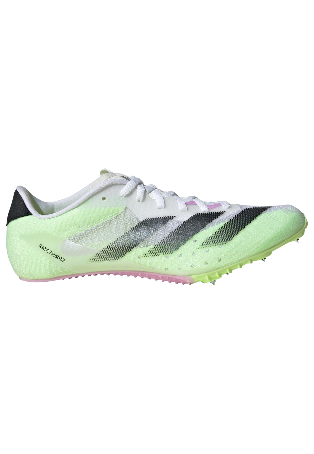 ADIDAS Unisex Sprintstar (Cloud White/Core Black/Green Spark)