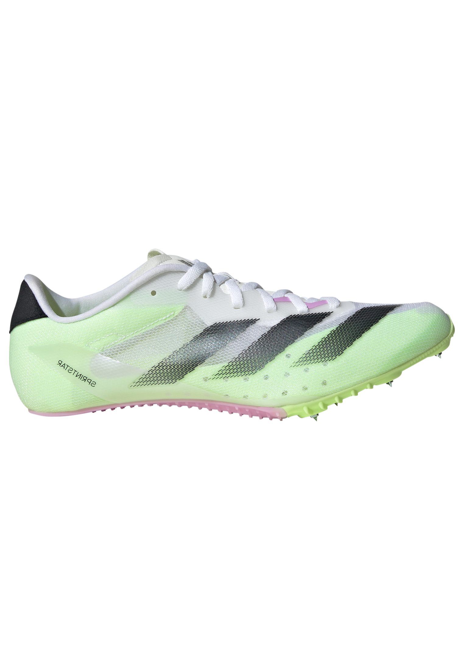 ADIDAS Unisex Sprintstar (Cloud White/Core Black/Green Spark)