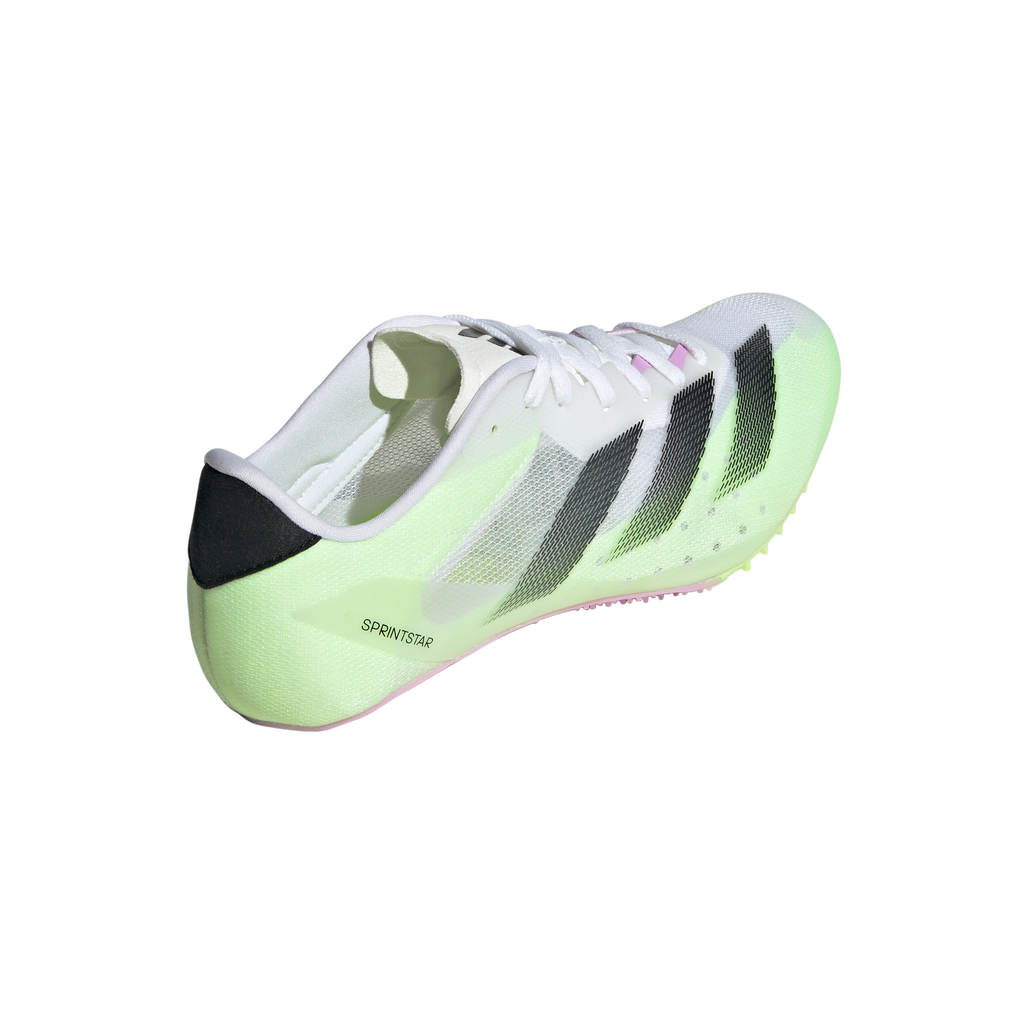 ADIDAS Unisex Sprintstar (Cloud White/Core Black/Green Spark)