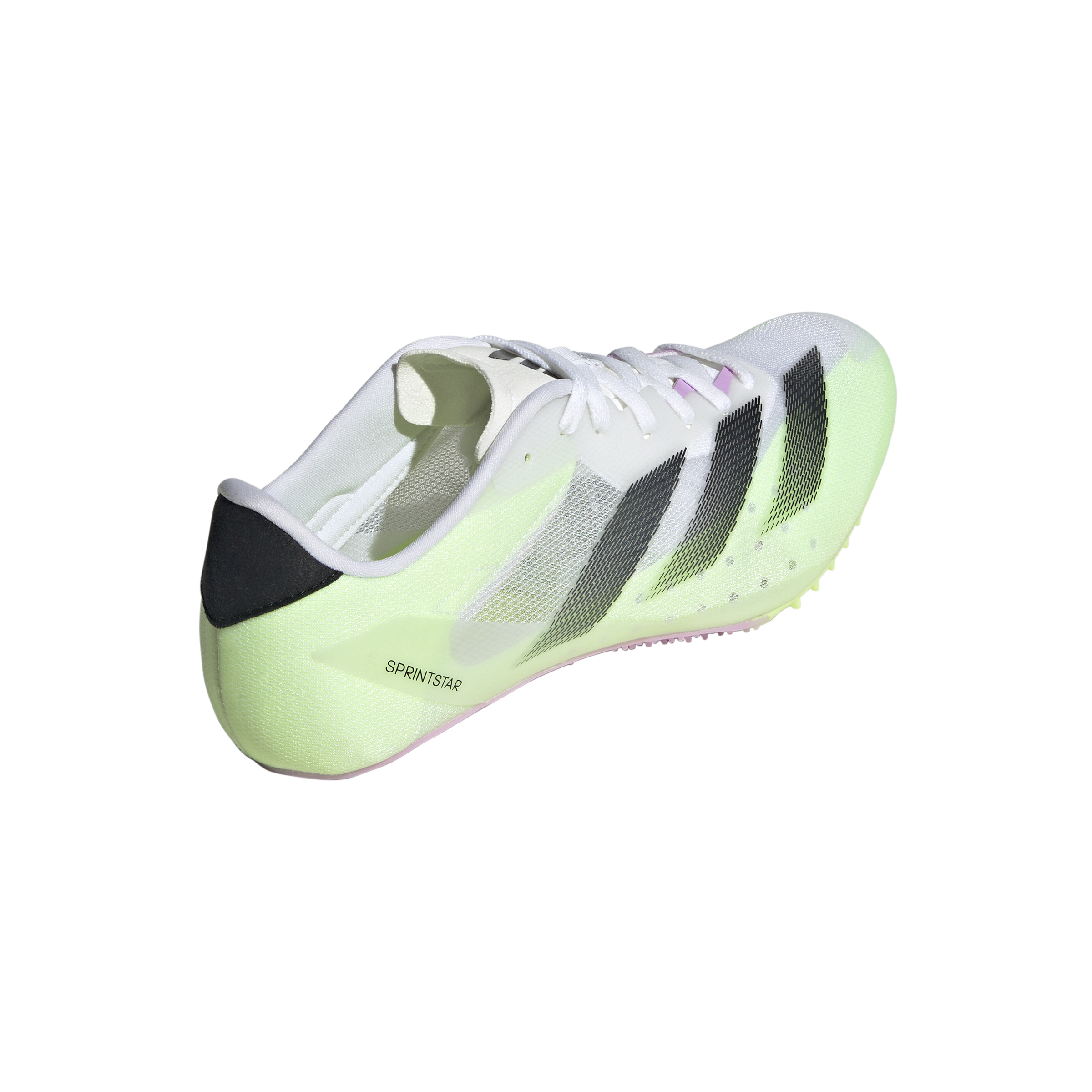 ADIDAS Unisex Sprintstar (Cloud White/Core Black/Green Spark)