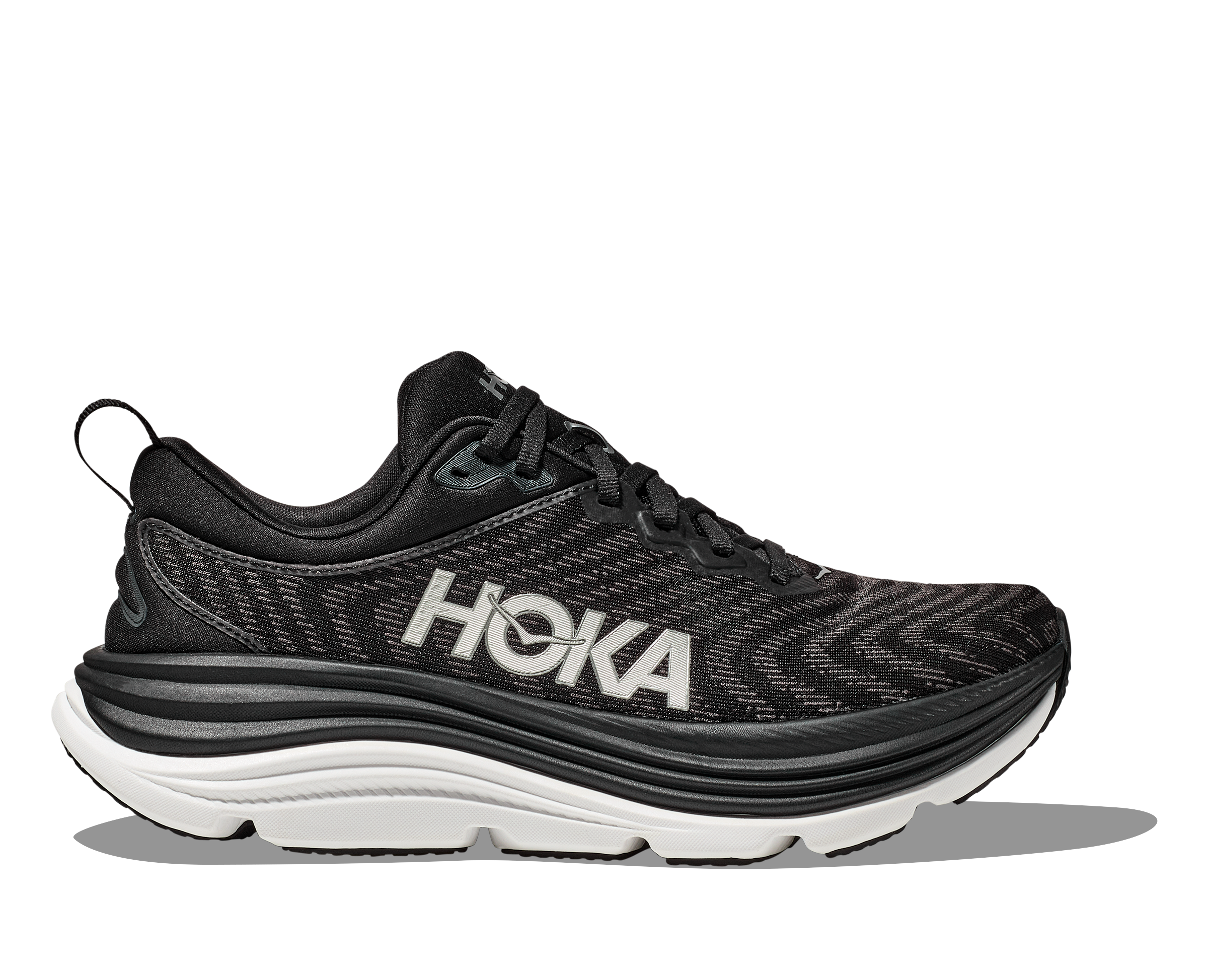 Hoka Men's Gaviota 5 WIDE (BWHT - Black/White)