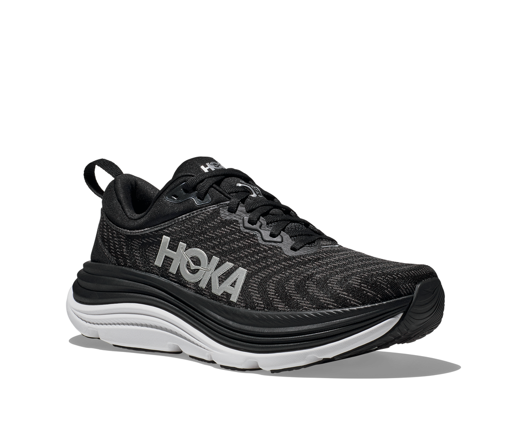 Hoka Men's Gaviota 5 WIDE (BWHT - Black/White)