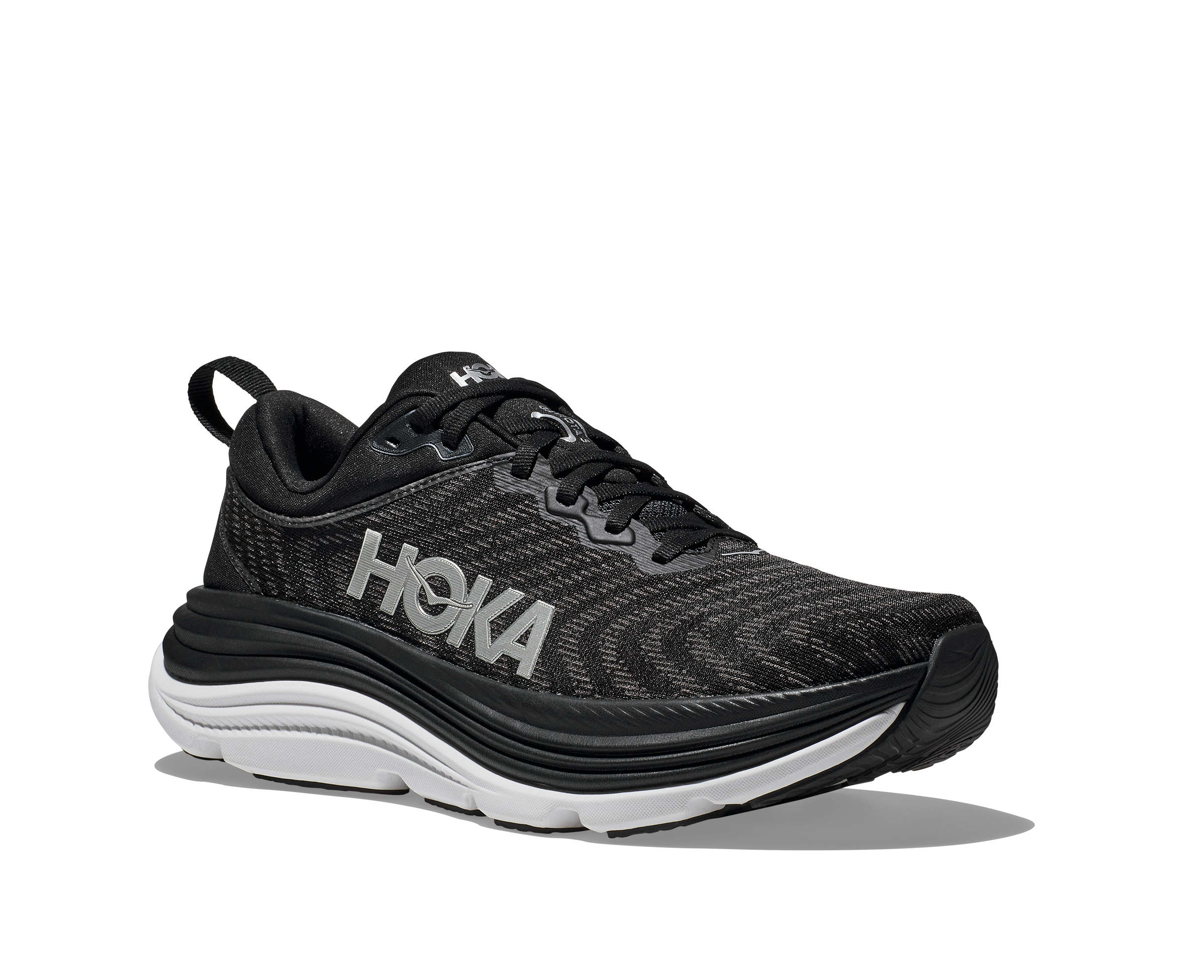 Hoka Men's Gaviota 5 WIDE (BWHT - Black/White)