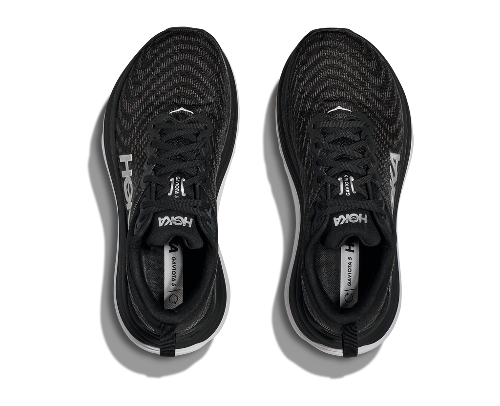 Hoka Men's Gaviota 5 WIDE (BWHT - Black/White)