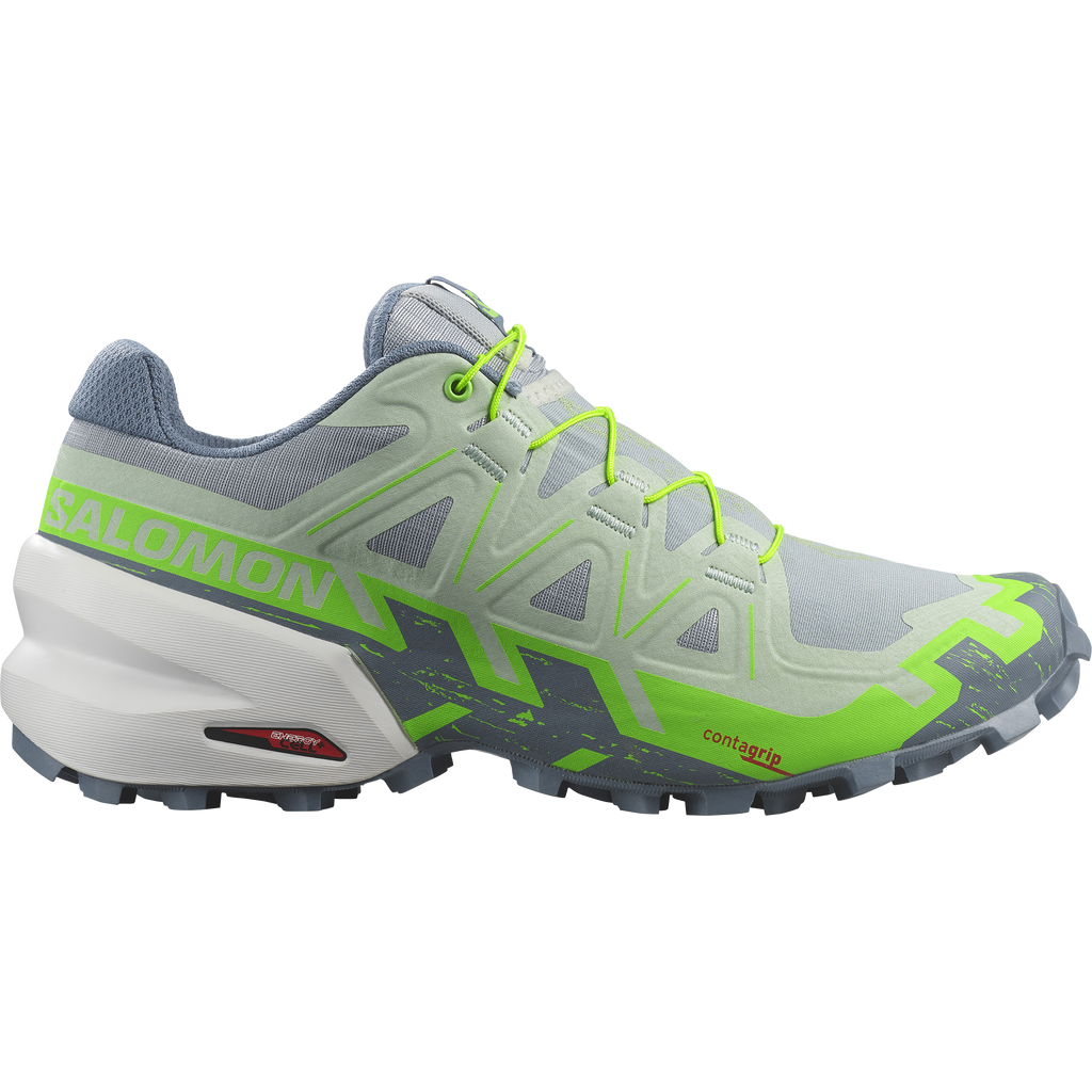 Salomon Women’s Speedcross 6 (Quarry/Green Gecko/Flint Stone)