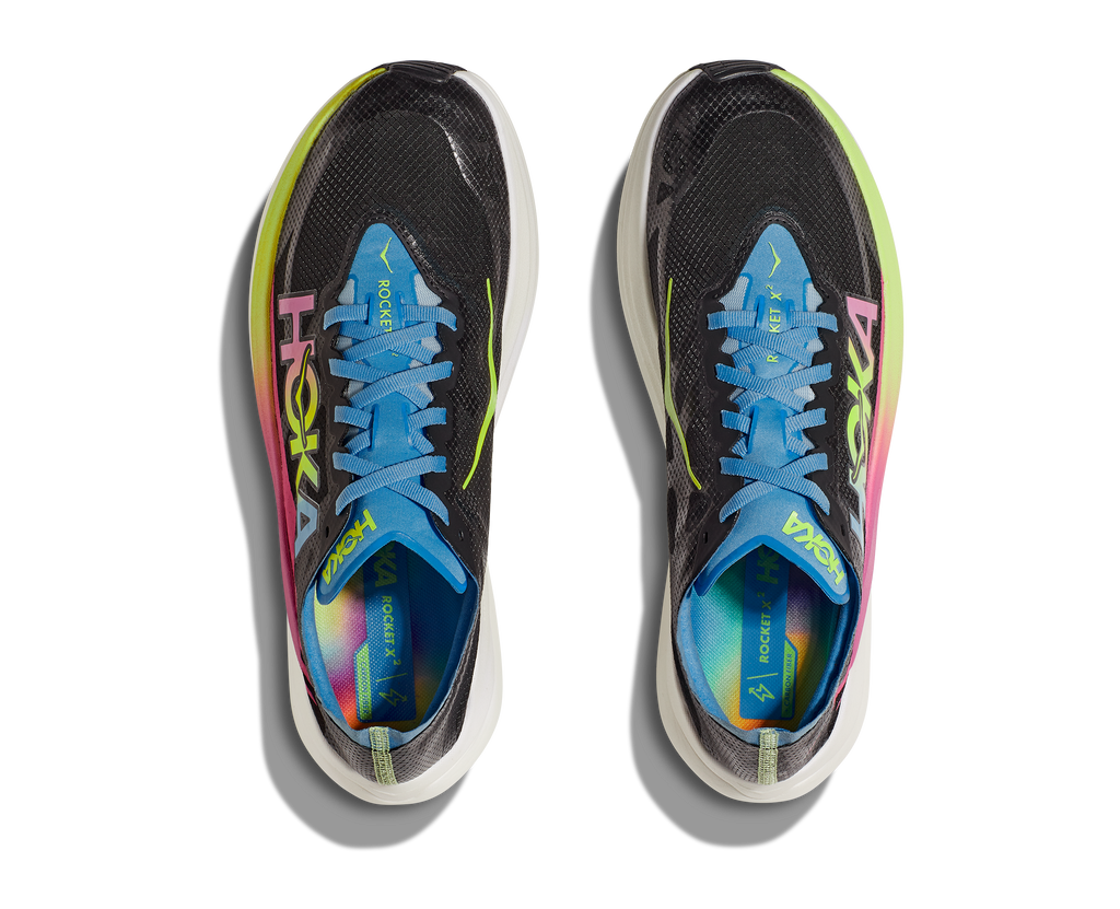 Hoka Unisex Rocket X 2 (BKML - Black/Multi)