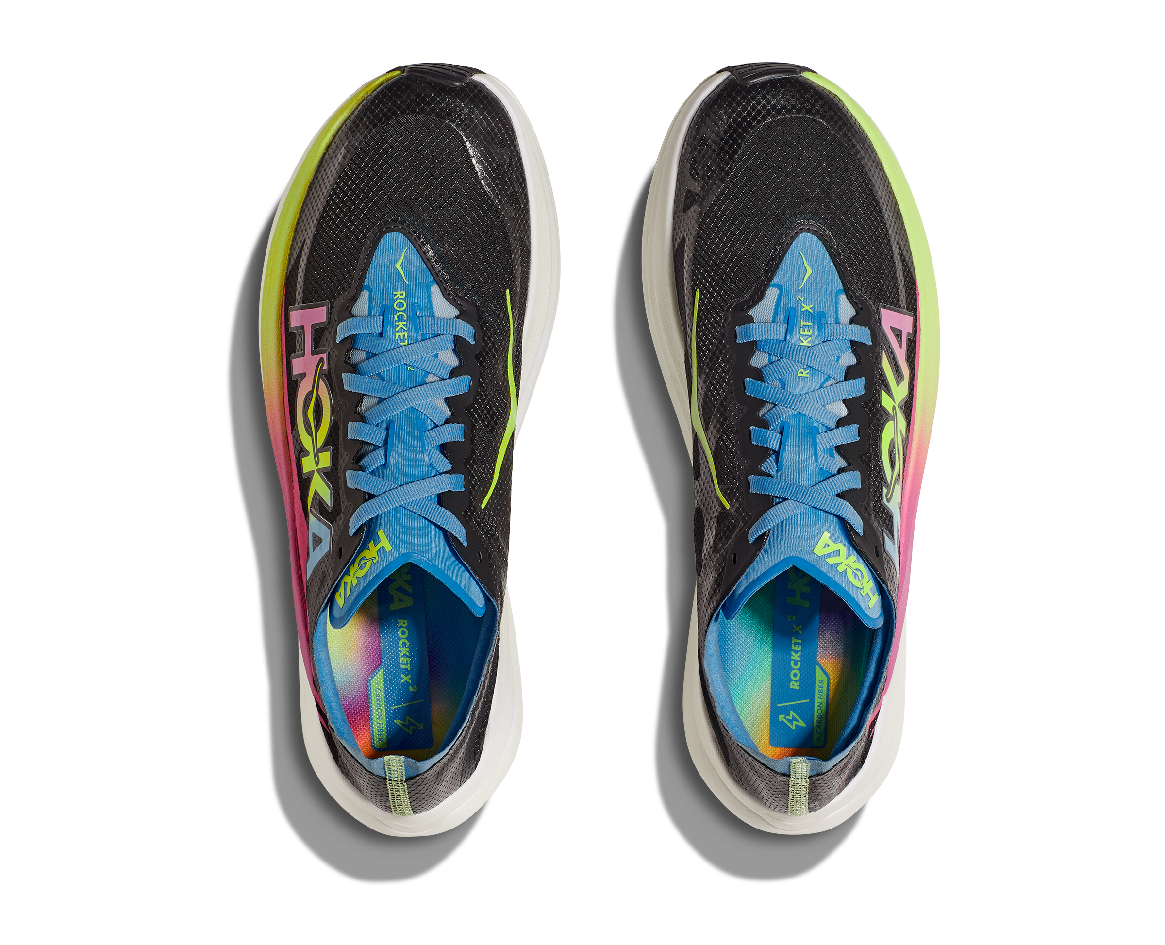 Hoka Unisex Rocket X 2 (BKML - Black/Multi)