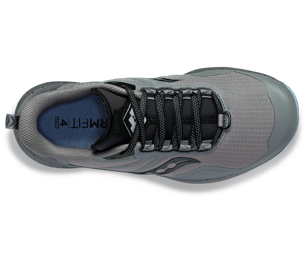 Saucony Women's Peregrine ICE+ 3 (30 - Gravel/Black)